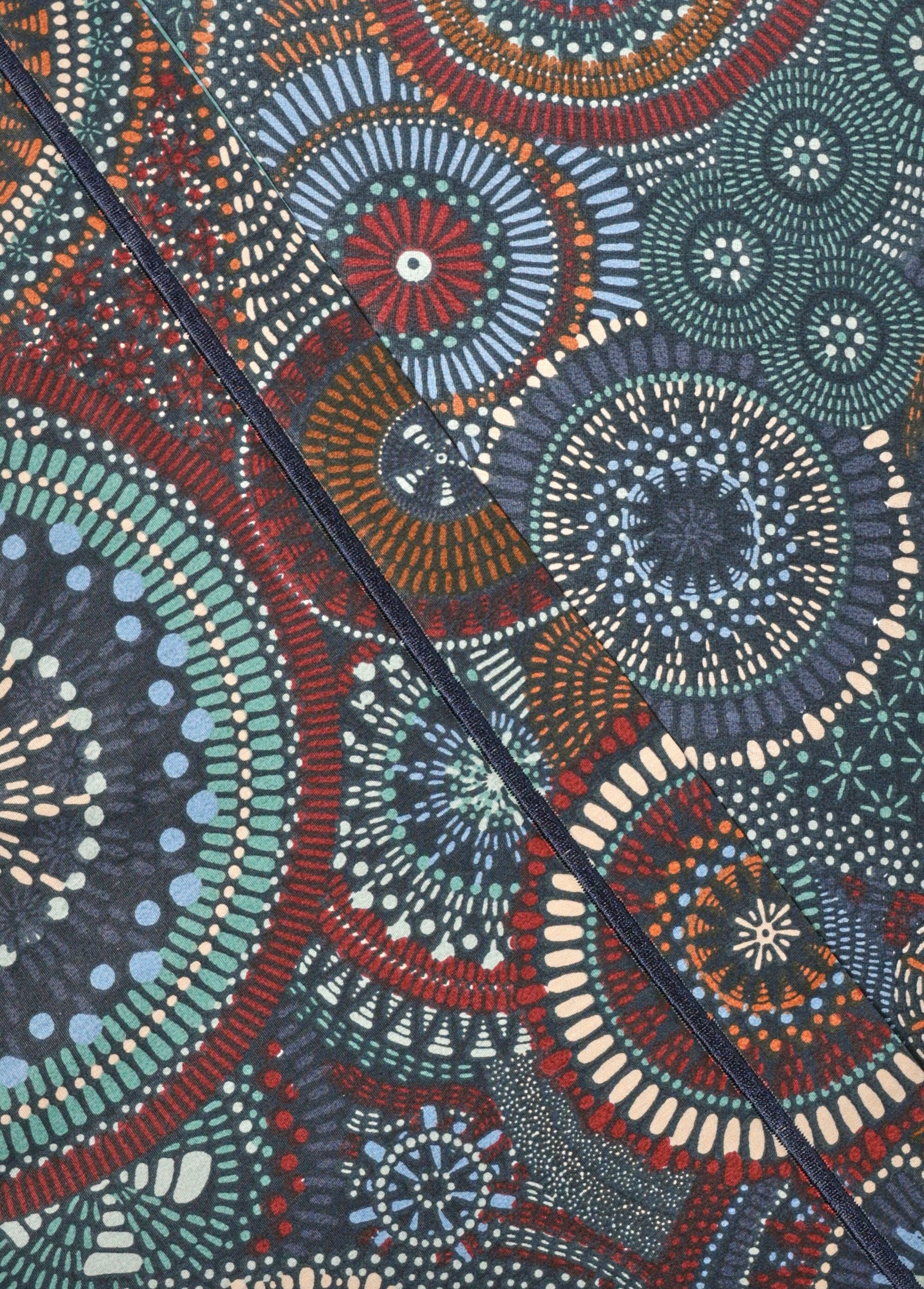 3-delige_perkal_bedlinnen_set_met_dekbedovertrek,_rozetten_Imprime_bleu_DO1_slim