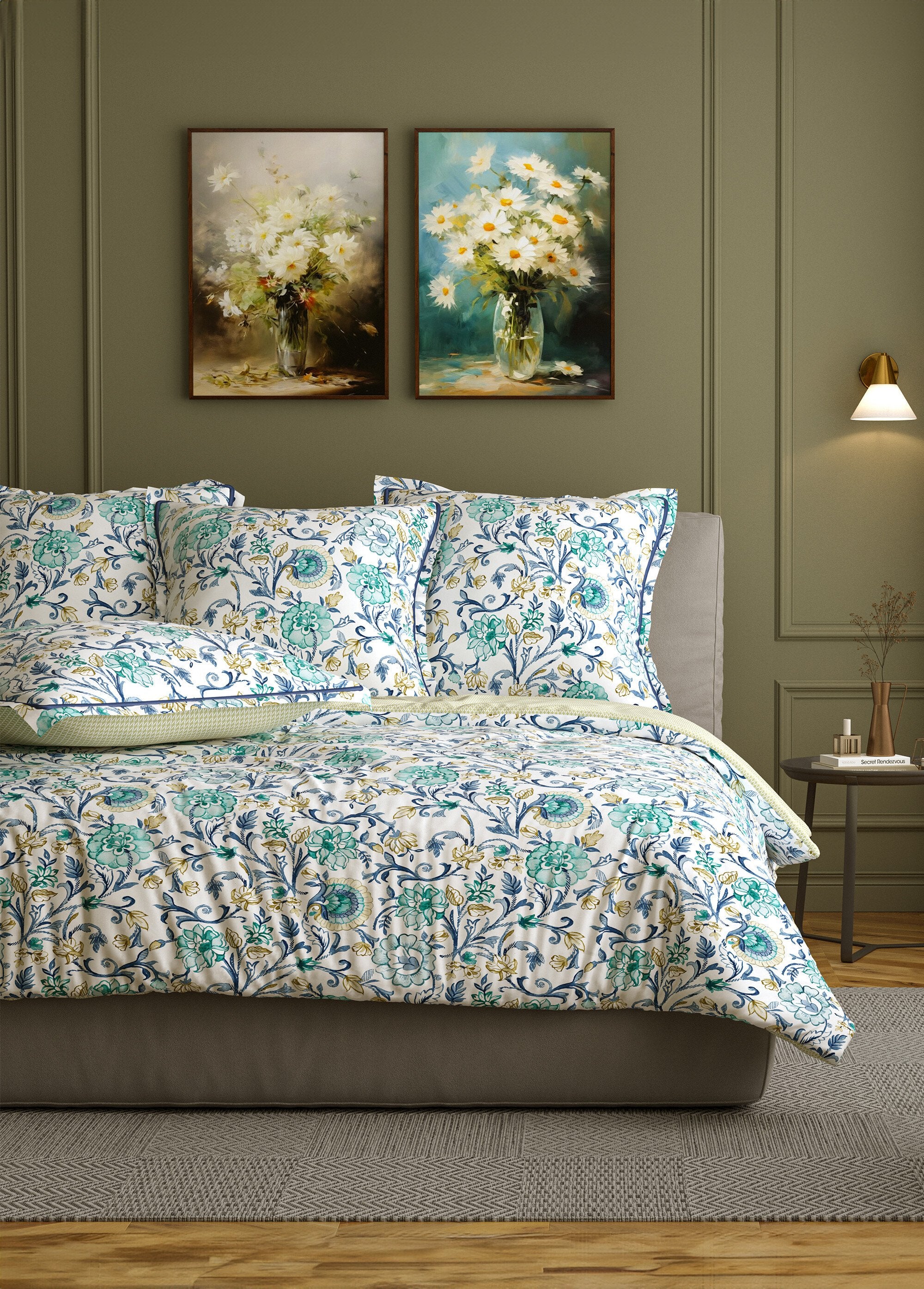 4-delige_beddengoedset_met_onderlaken,_camelia's_Bleu_FA1_slim