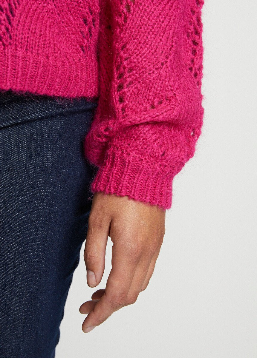 Pull_maille_ajourée_Fuchsia_DE3_slim