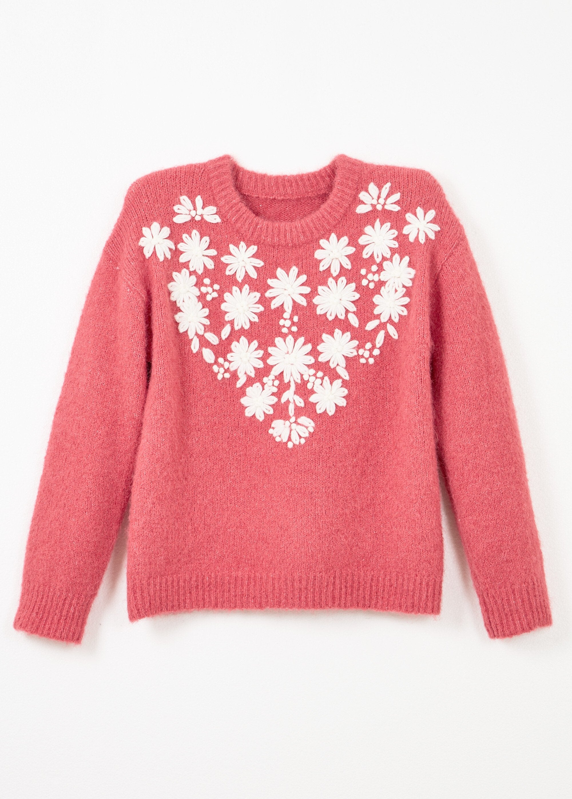 Zachte_trui_met_ronde_hals_en_geborduurde_bloemen_Rose_AP1_slim