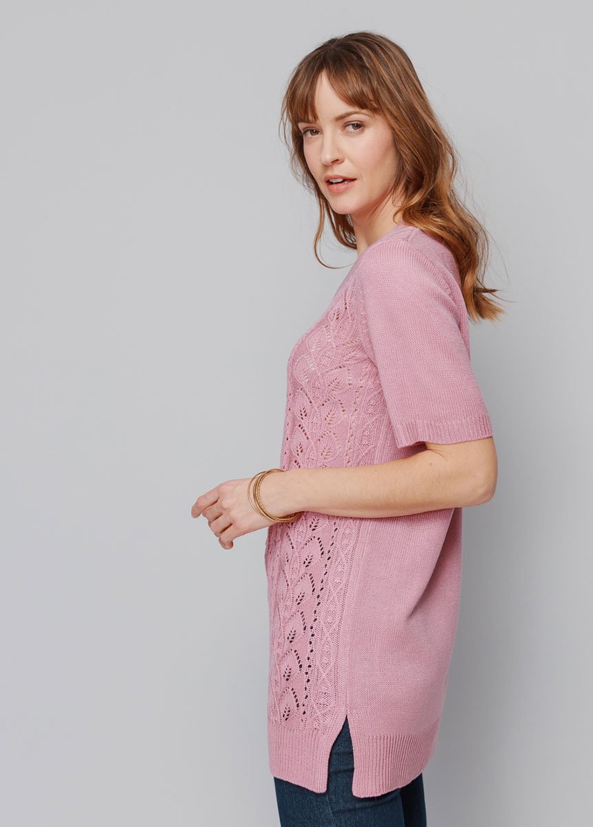 Tuniek_met_lange_V-hals_Rose_DR1_slim