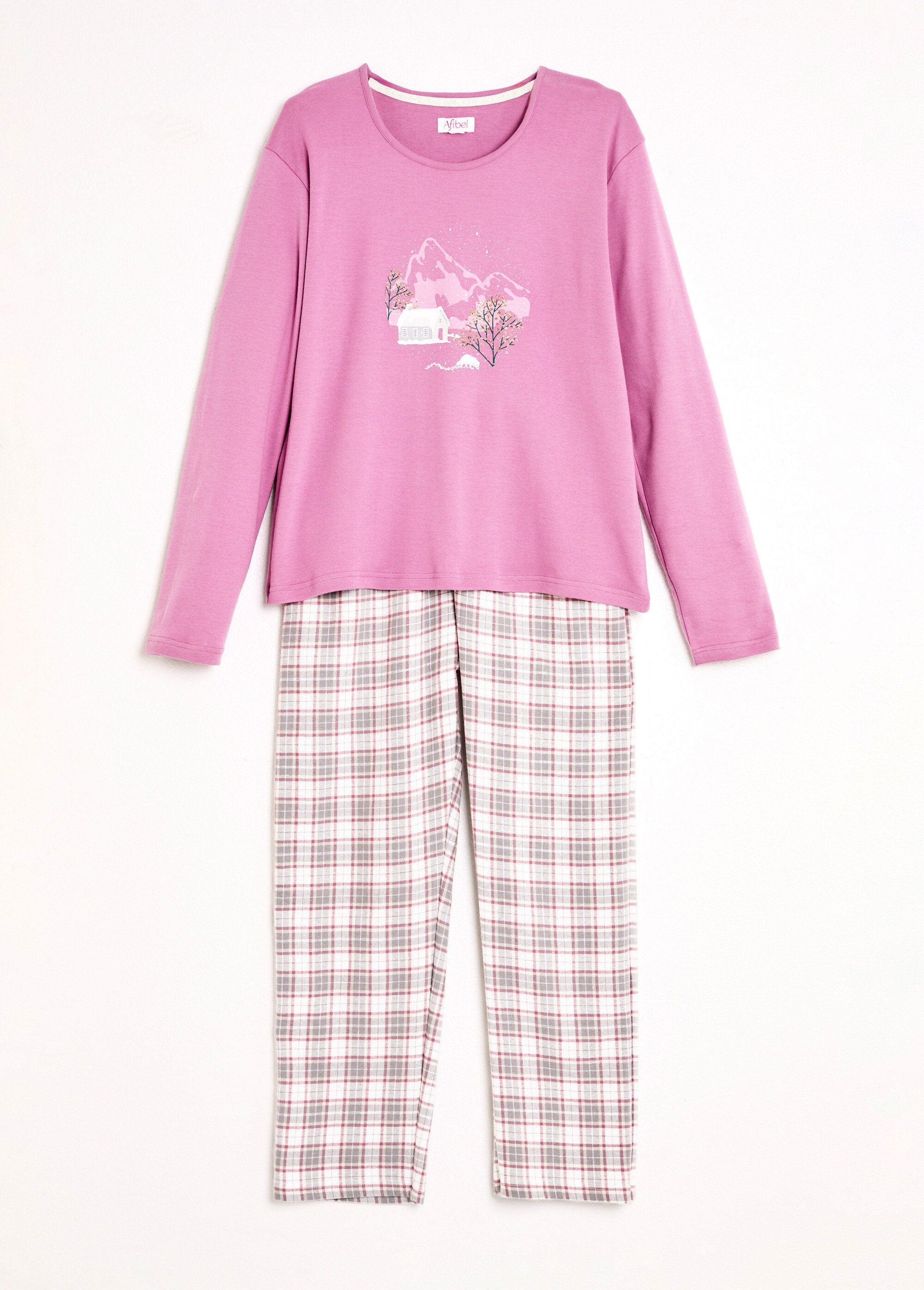 Pyjama_warme_broek_katoen_flanel_ruitjes_Violine_AP1_slim