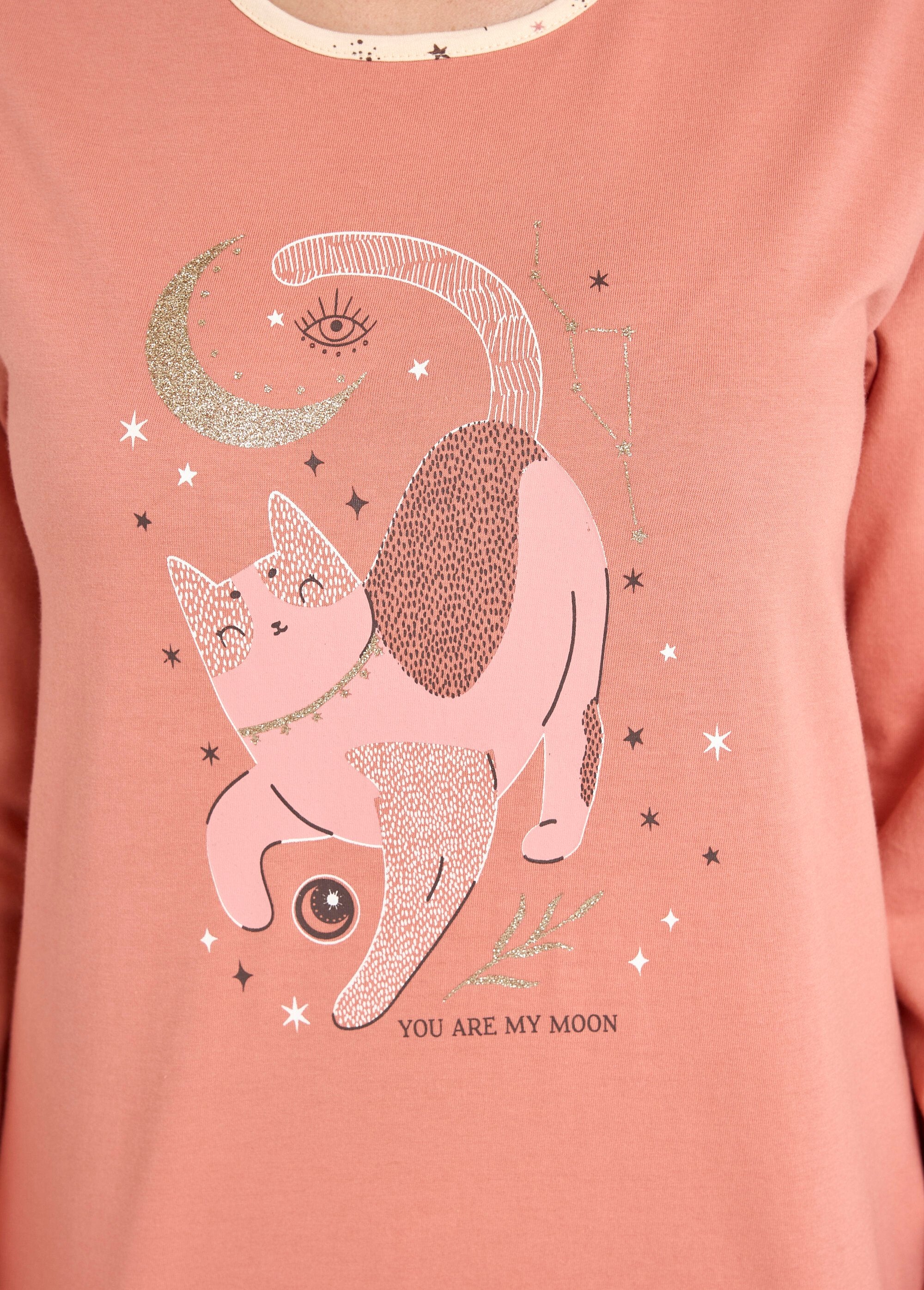 Katoenen_pyjama_met_lange_mouwen_Terracotta_et_ecru_DE1_slim