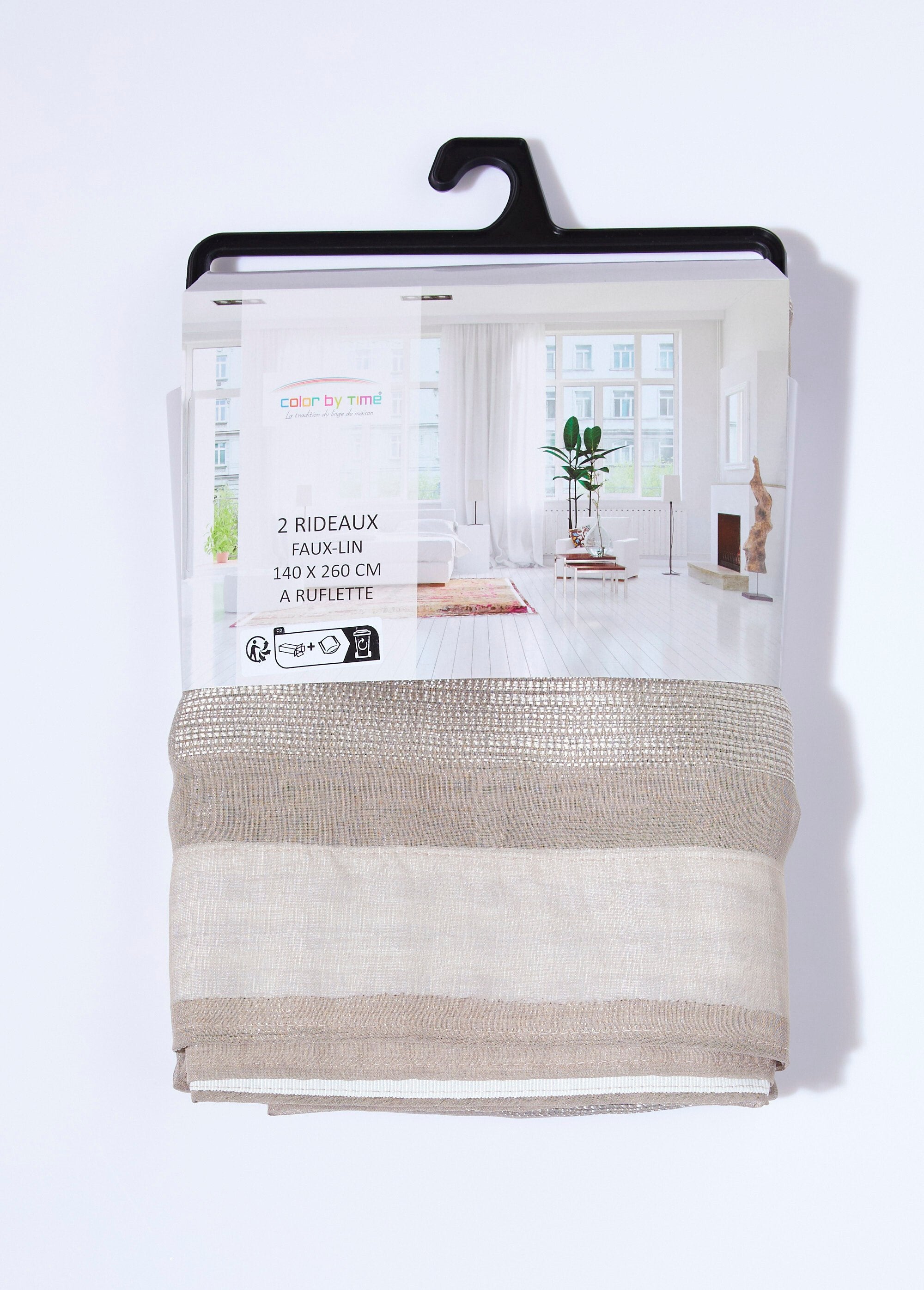 1-gordijn,_ruflettes,_glanzend_Taupe_DE2_slim