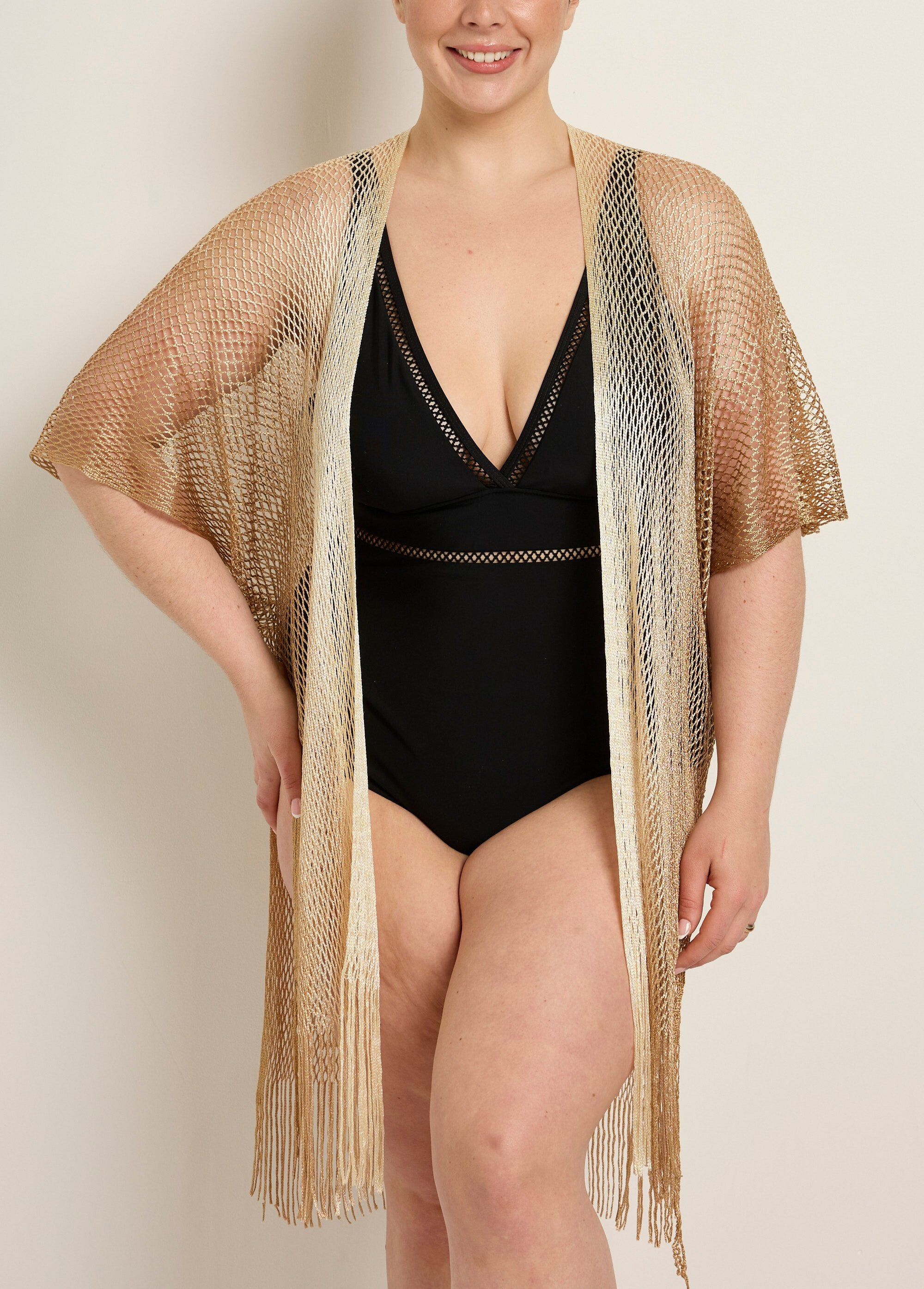 Veelkleurige_gebreide_strandjurk_Dore_DE1_curvy