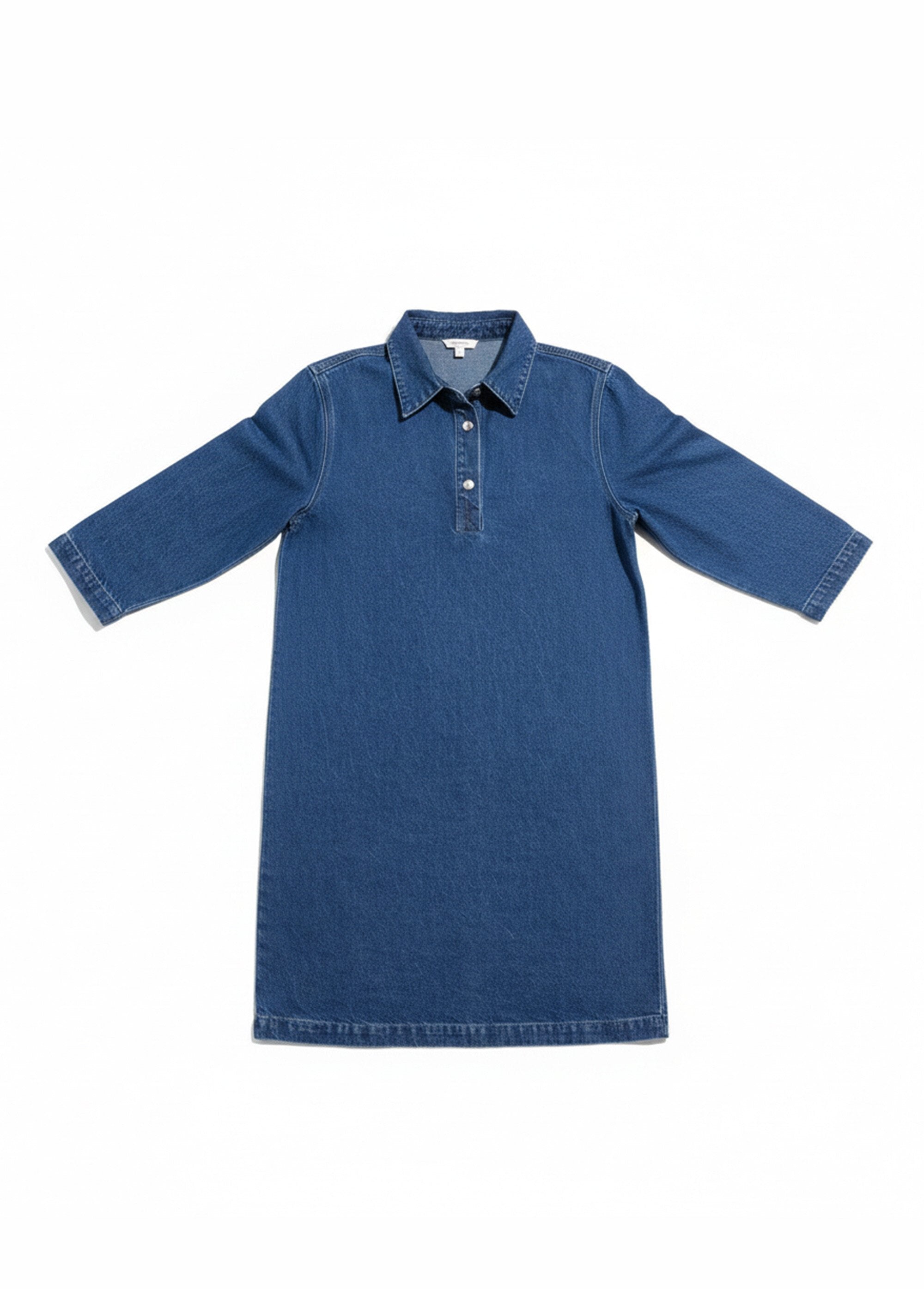 Korte_rechte_spijkerjurk_Bleu_denim_AP1_slim