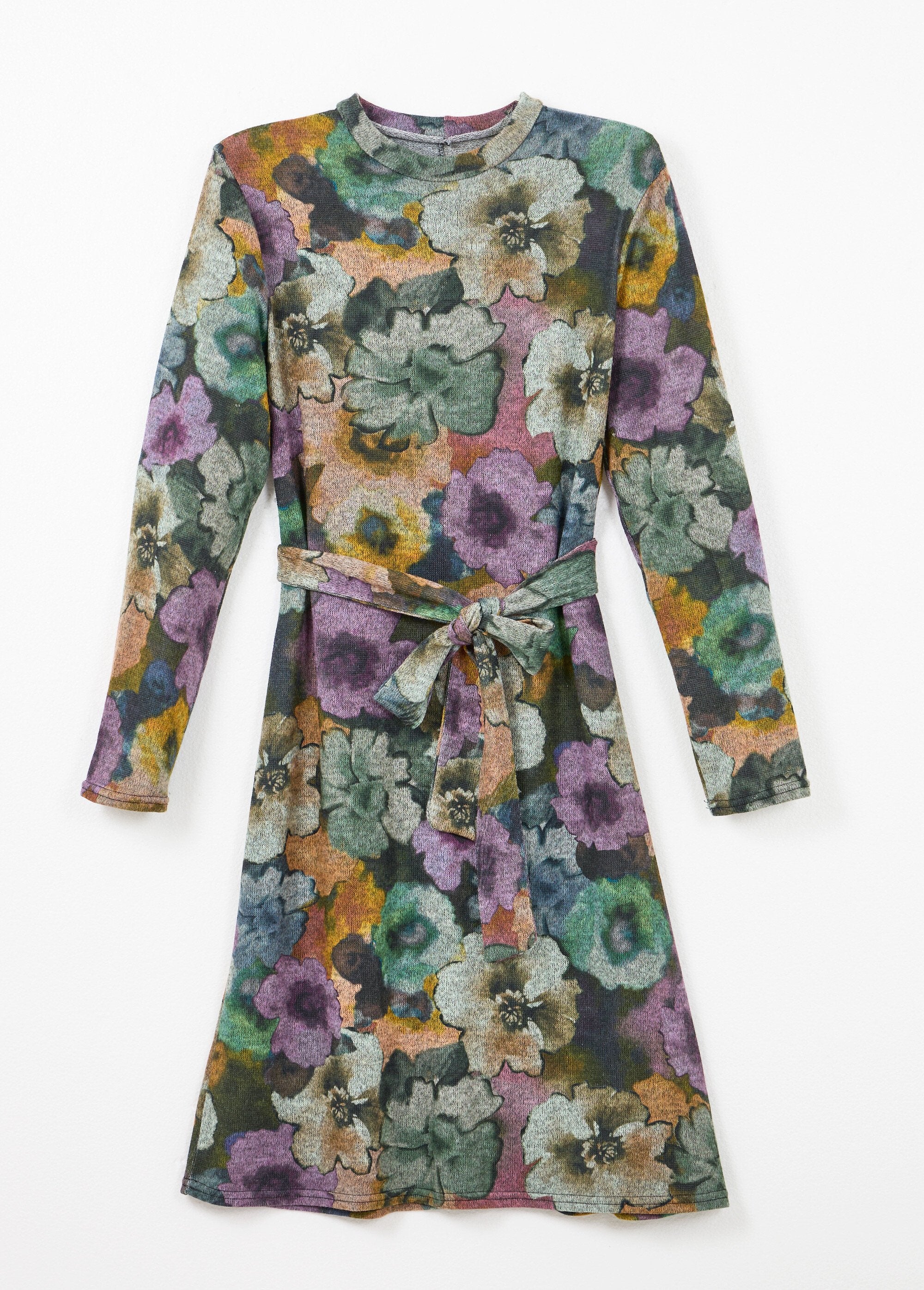 Rechte_jurk_met_ceintuurprint_en_warm_breisel_met_hoge_hals_Gris_et_parme_AP1_slim