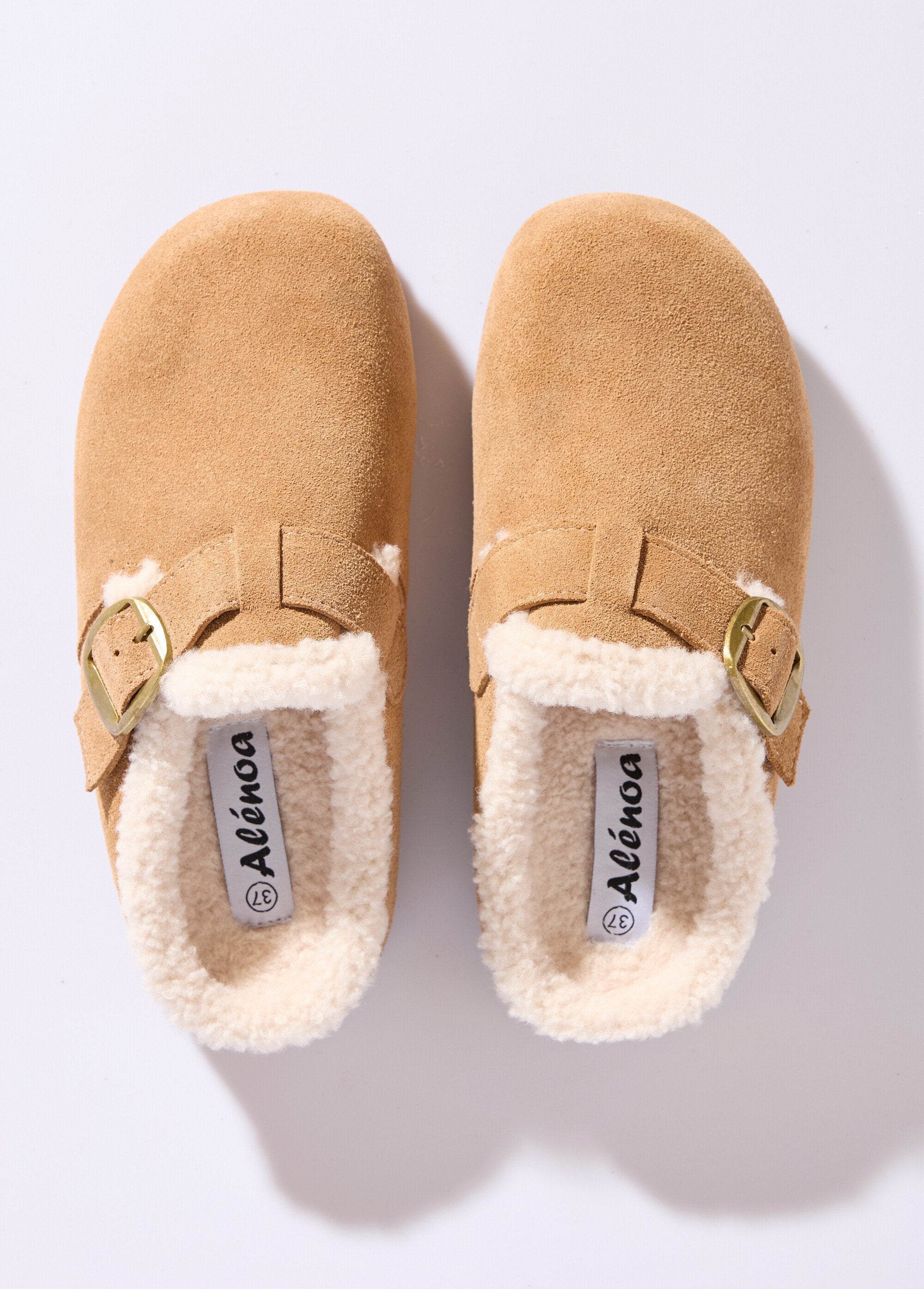 Suède_klompen,_bontvoering_Camel_OV1_slim