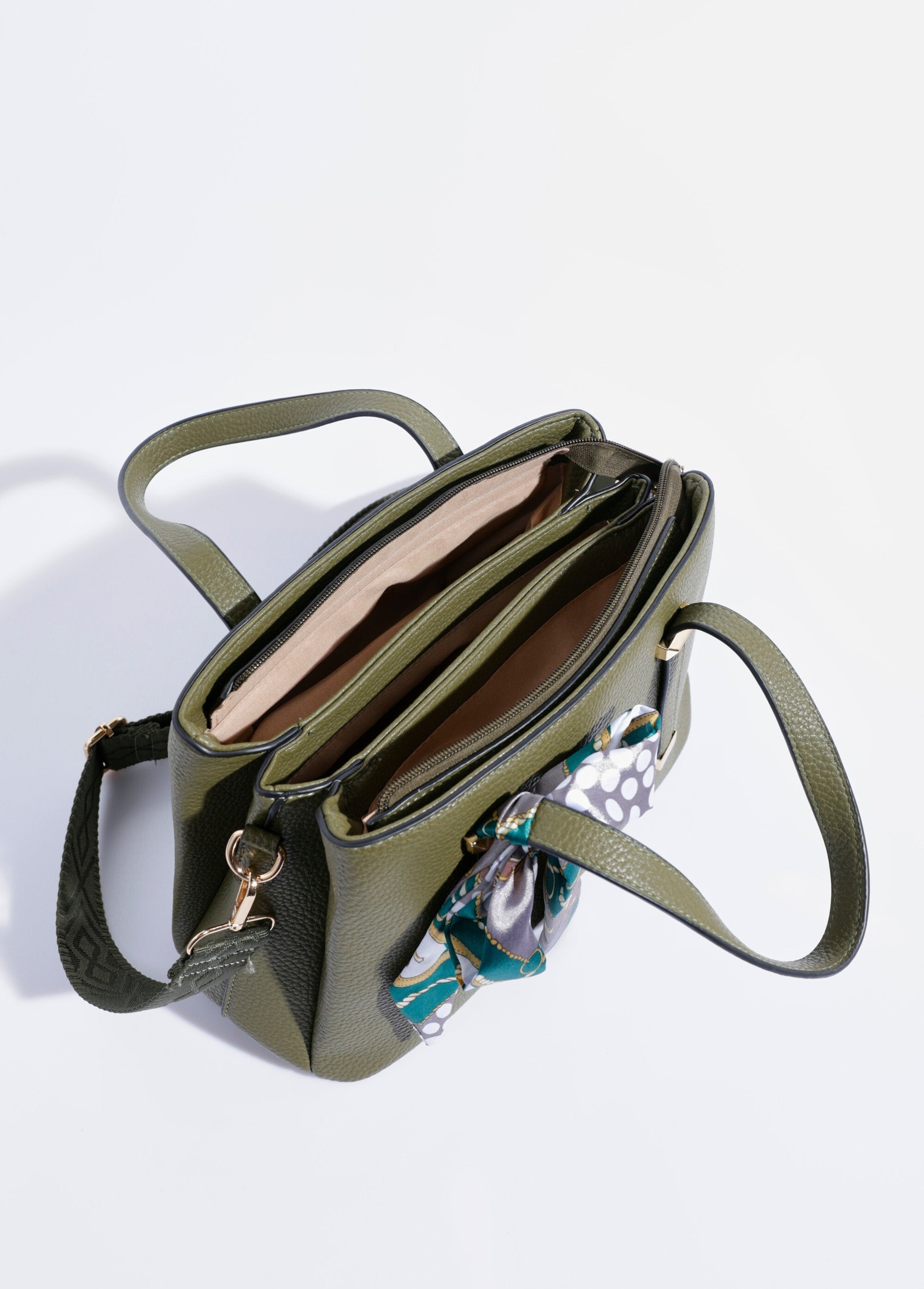 Schouder-_of_handtas_Kaki_DE1_slim