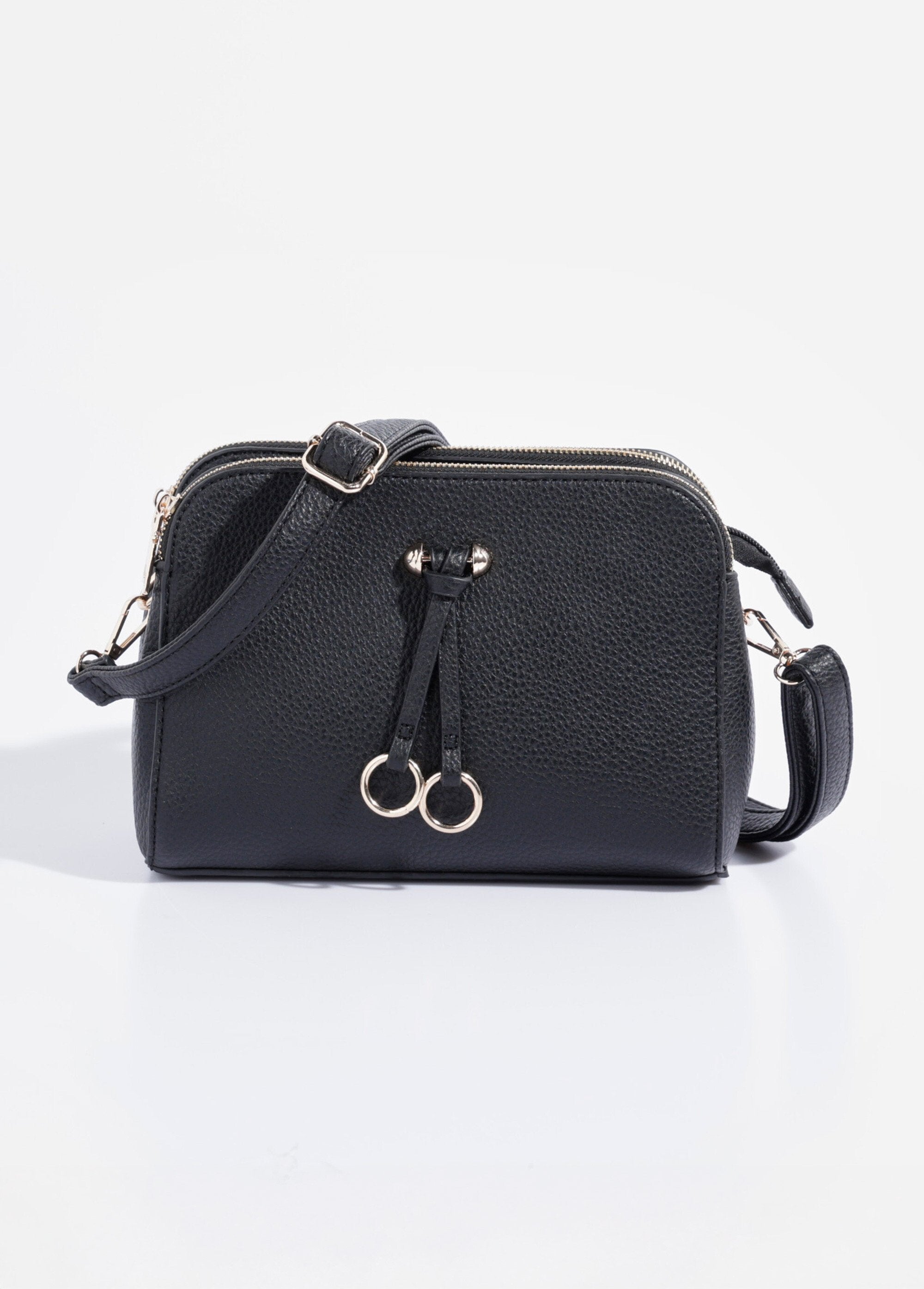 Compacte_tas_met_meerdere_zakken_en_metalen_details_Noir_FA1_slim