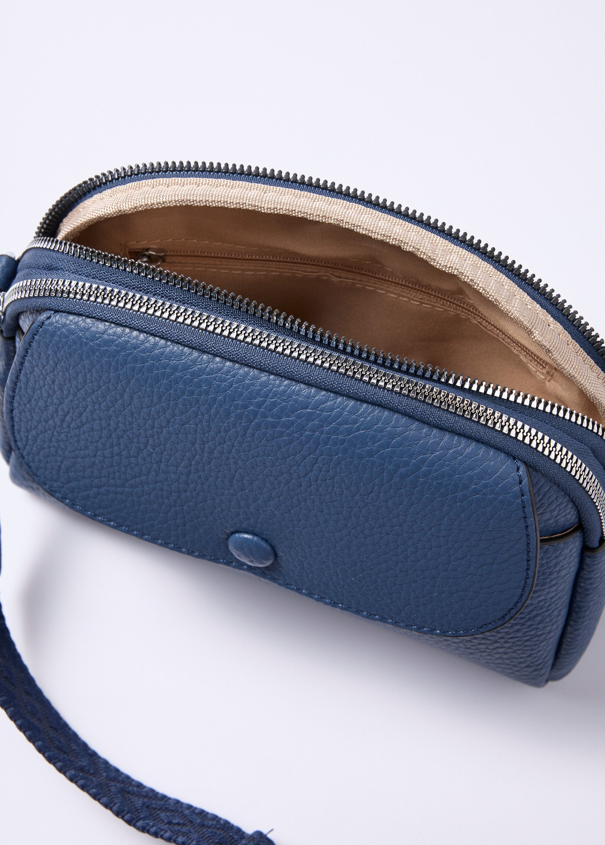 Gegrafeerde_imitatieleren_tas_met_schouderriem_Bleu_DE1_slim