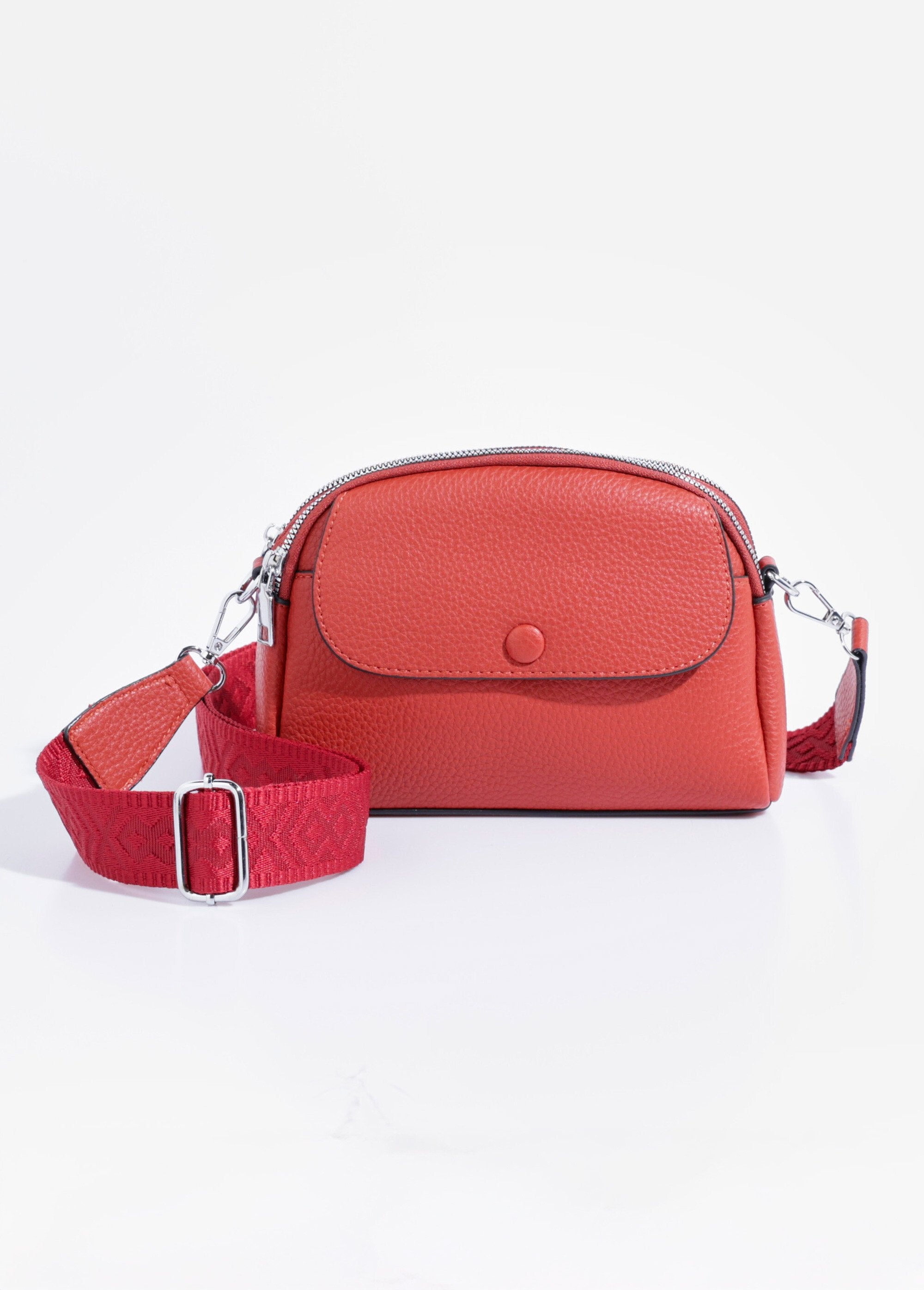 Gegrafeerde_imitatieleren_tas_met_schouderriem_Rouge_FA2_slim