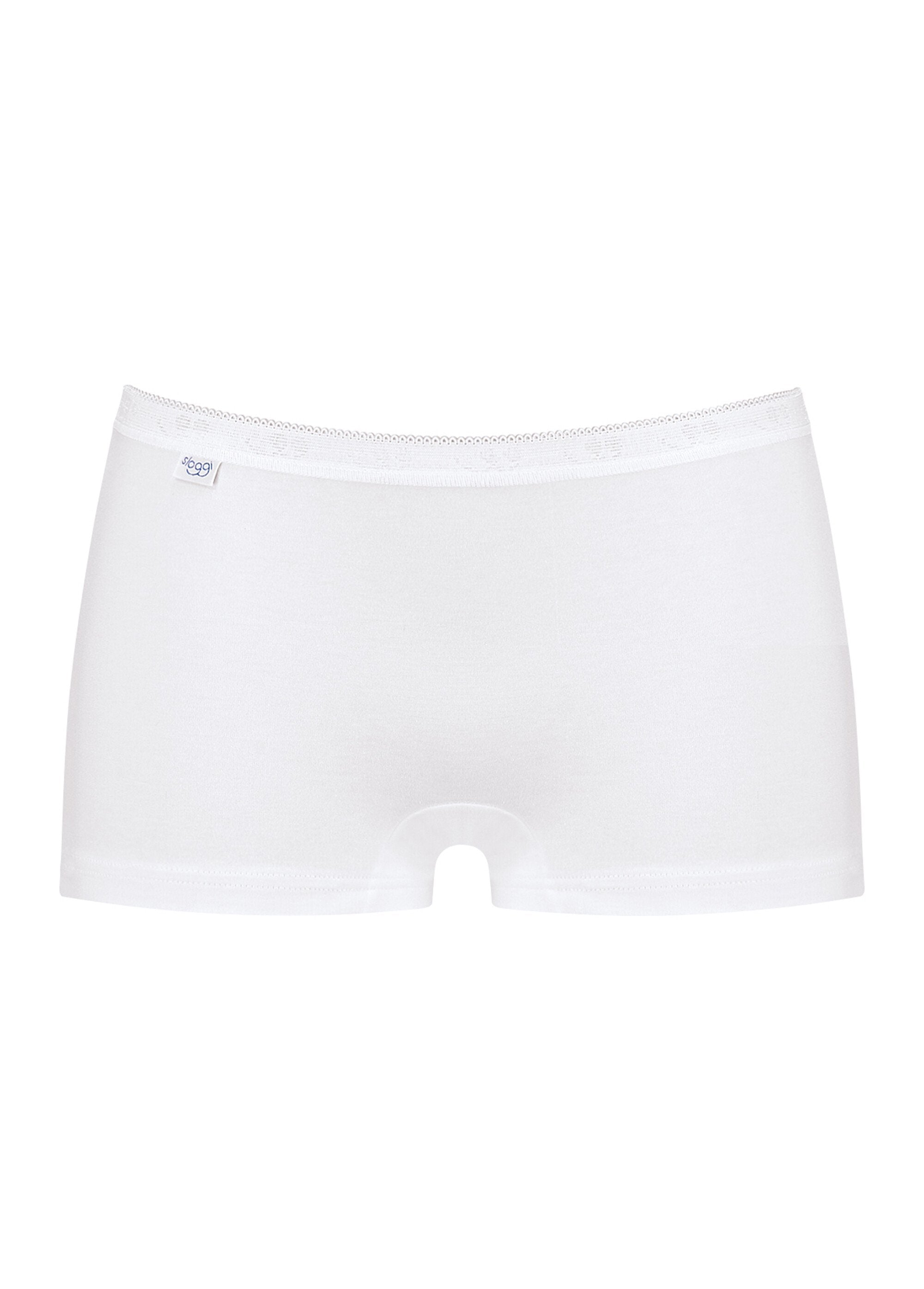 ®_Sloggi_-_Basic+_katoenen_stretch_shorts,_effen_Blanc_DE1_slim