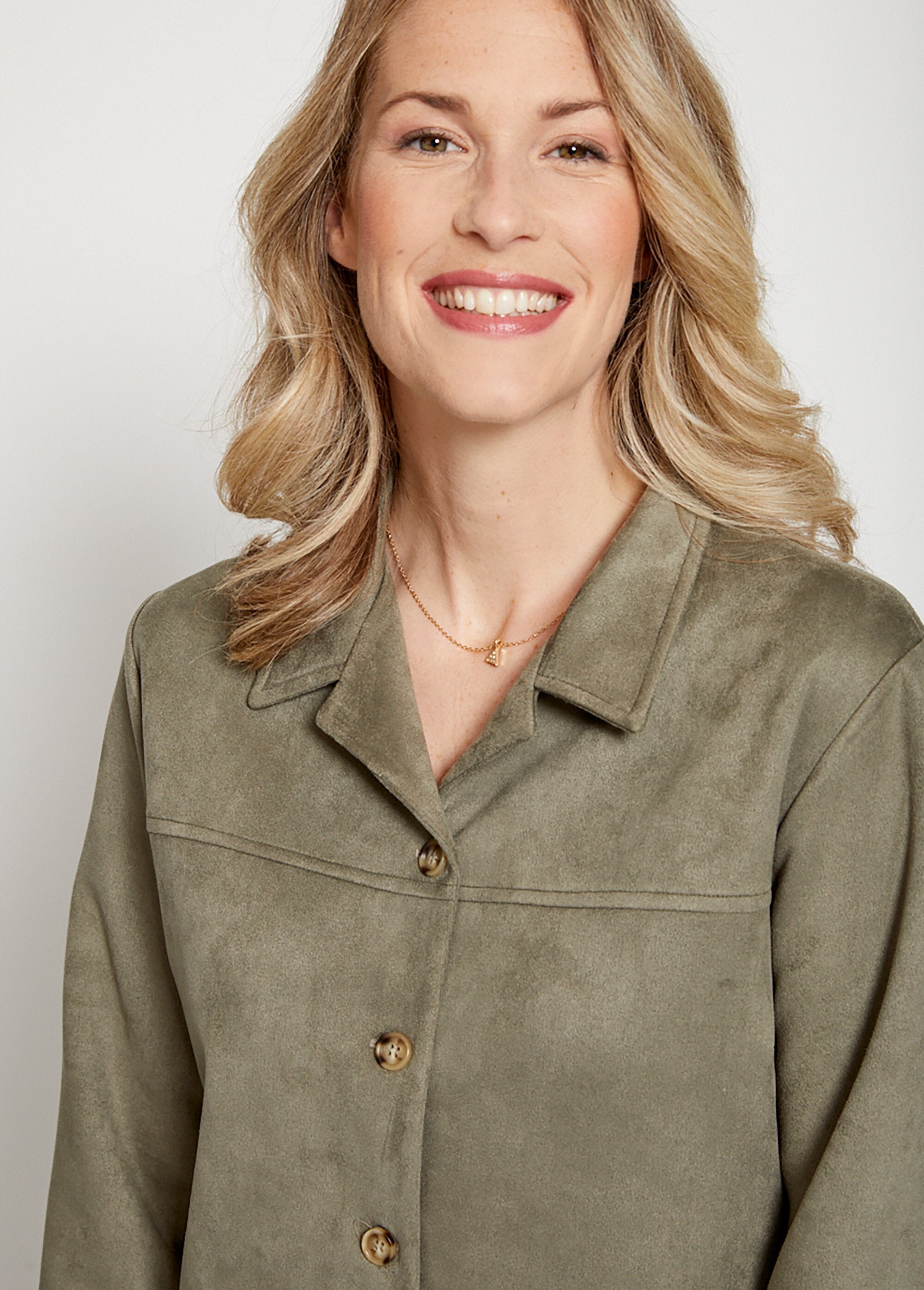 Surchemise_en_maille_suédée_Kaki_DE1_slim