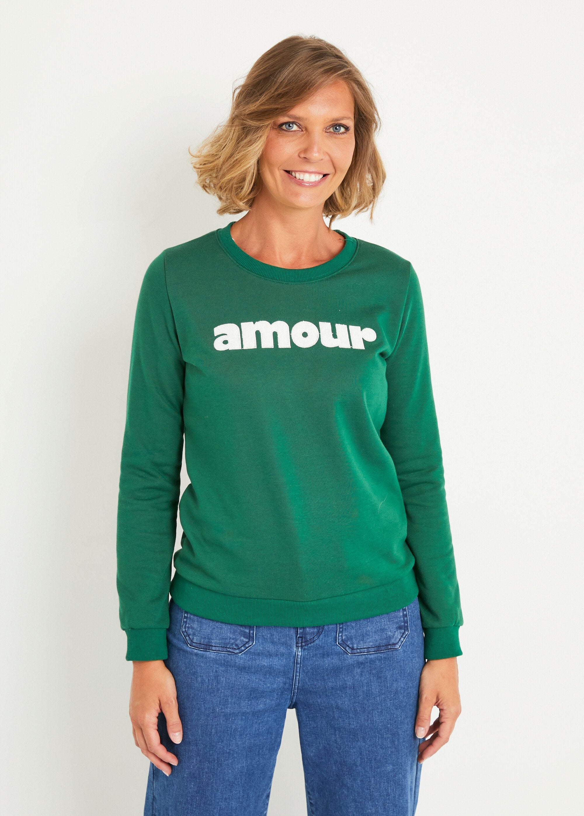 Sweater_met_lange_mouwen_en_geborduurde_boodschap_Vert_FA1_slim
