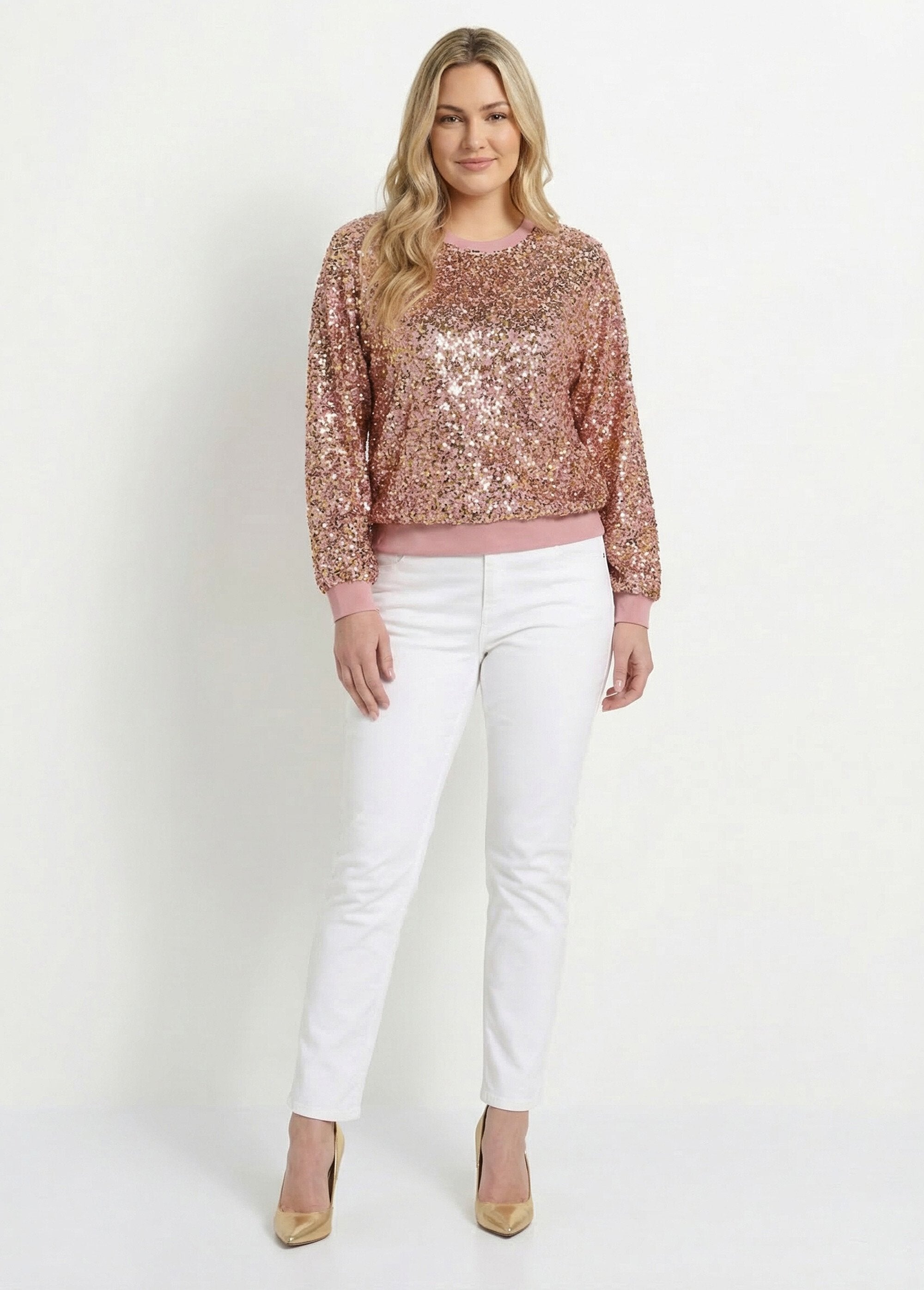 Sweater_met_pailletten_en_ronde_kraag_Rose_et_or_SF1_slim