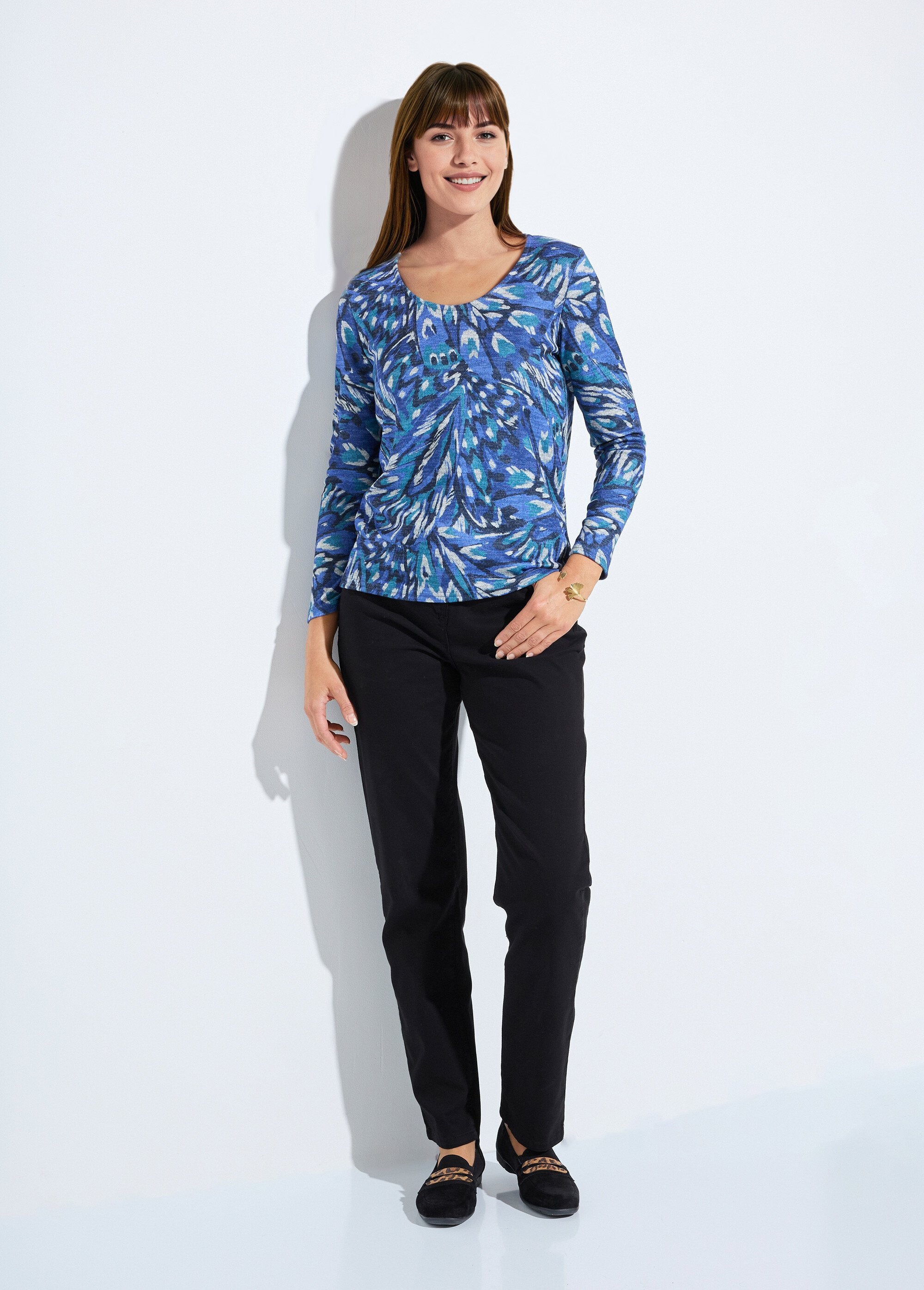 Warm_T-shirt_met_ronde_hals_en_opdruk_Imprime_bleu_SF1_slim