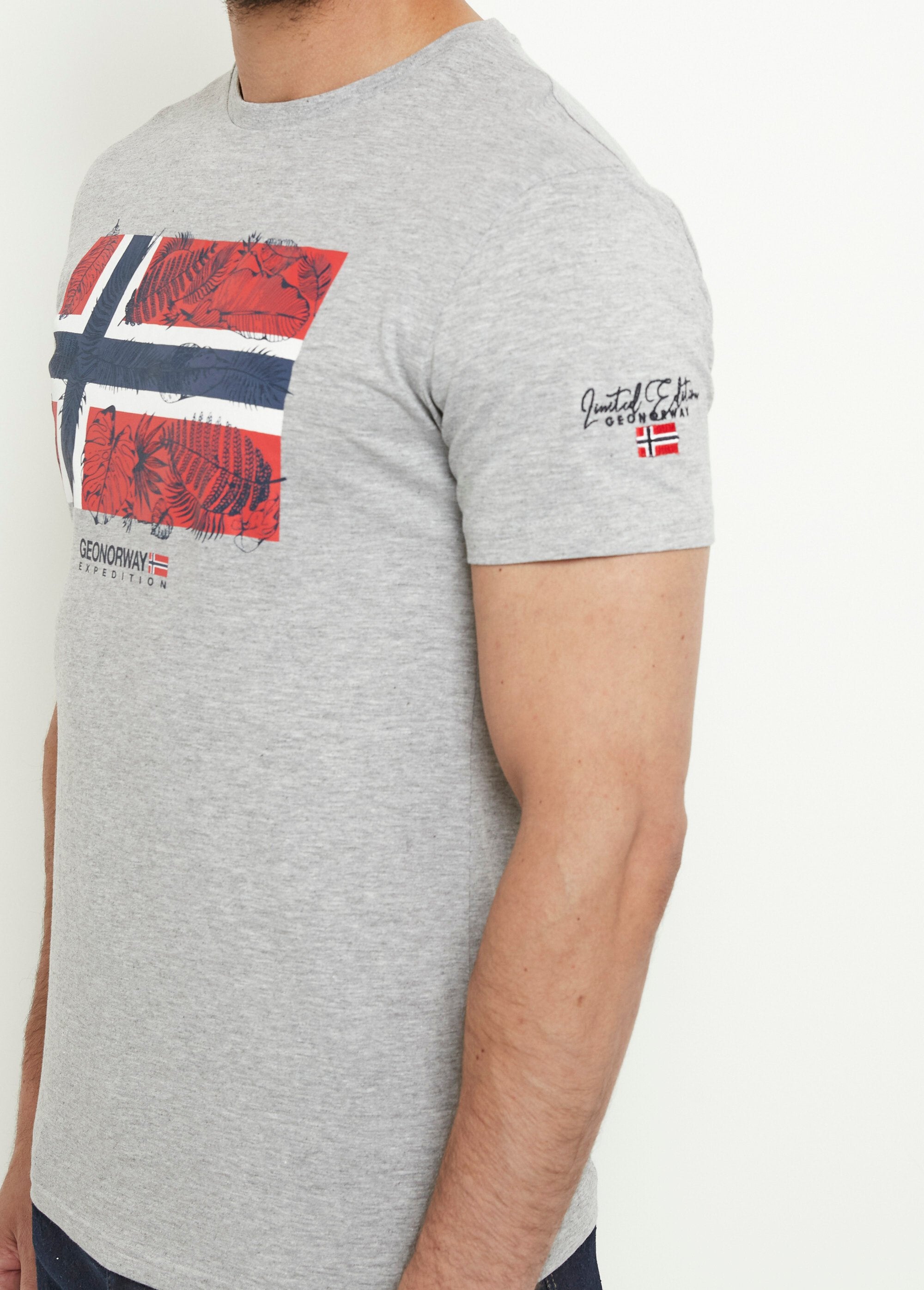 Exotisch_vlag_T-shirt_met_ronde_hals_Gris_DE1_slim