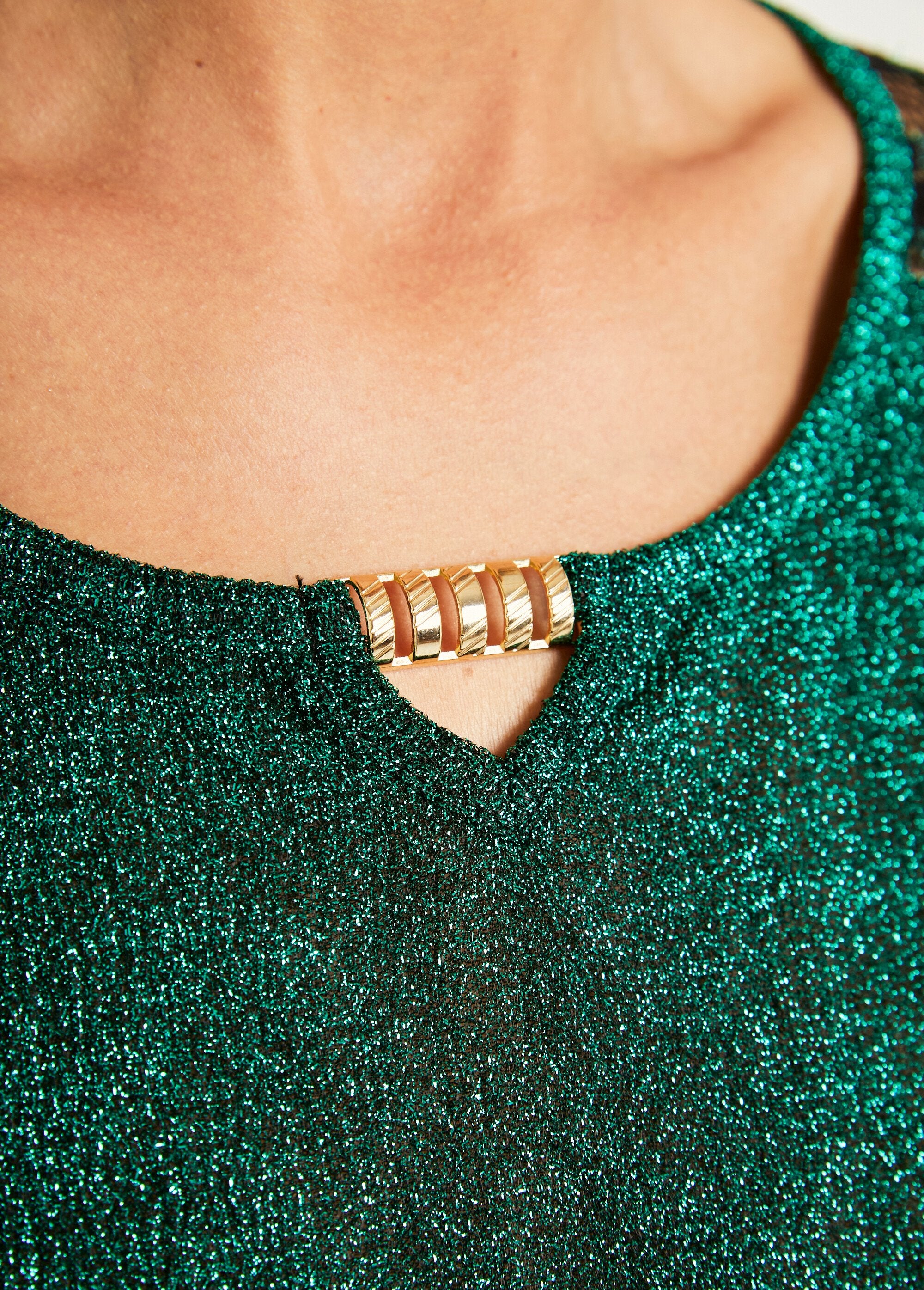 Effen_kanten_juweel_T-shirt_met_ronde_hals_Vert_DE4_slim