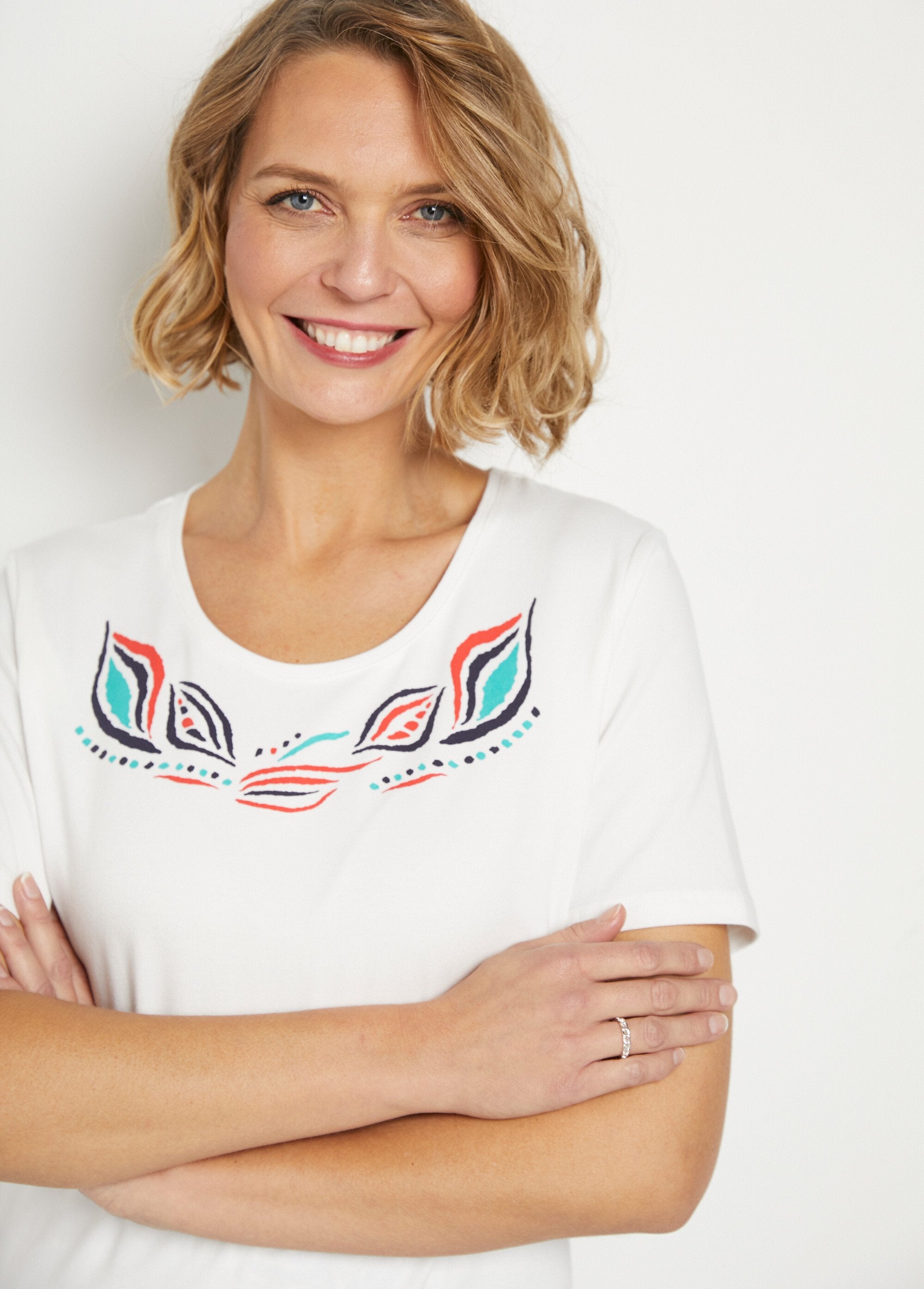 T-shirt_met_lange_mouwen_en_ronde_hals_Uni_blanc_DE1_slim