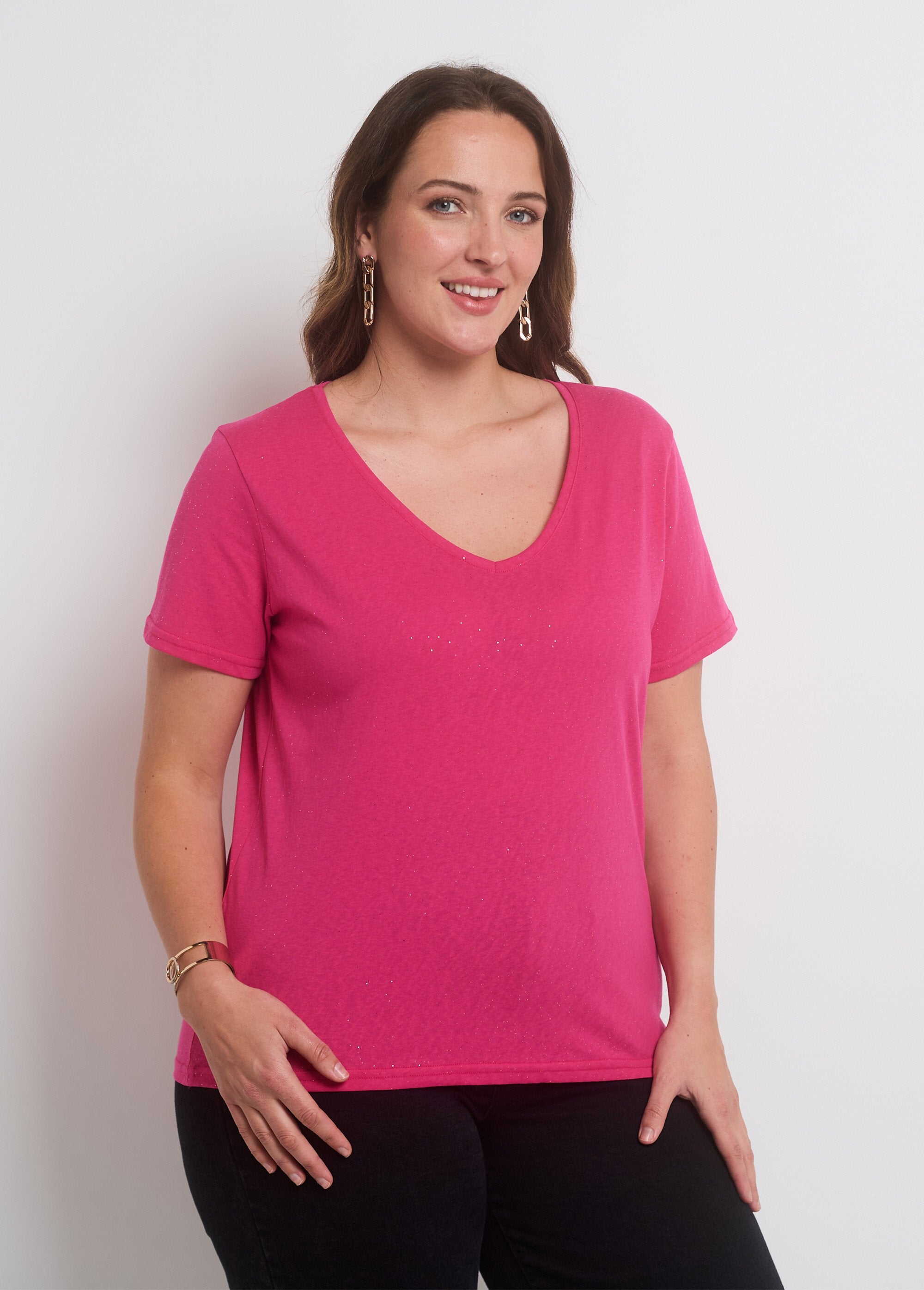 Pailletten_T-shirt_met_korte_mouwen_Fuchsia_FA1_curvy