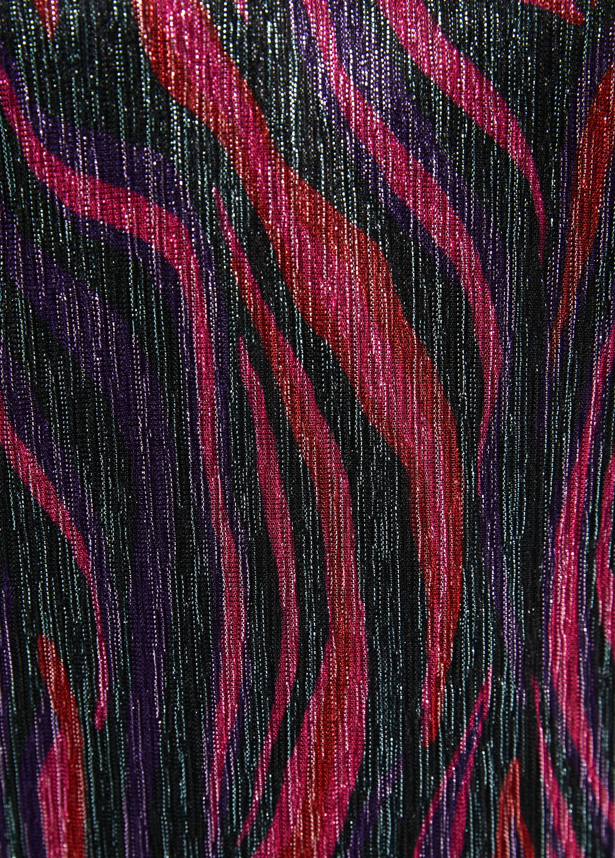 T-shirt_van_geplooid_mesh_met_grafische_print_Noir_et_rose_DE4_slim