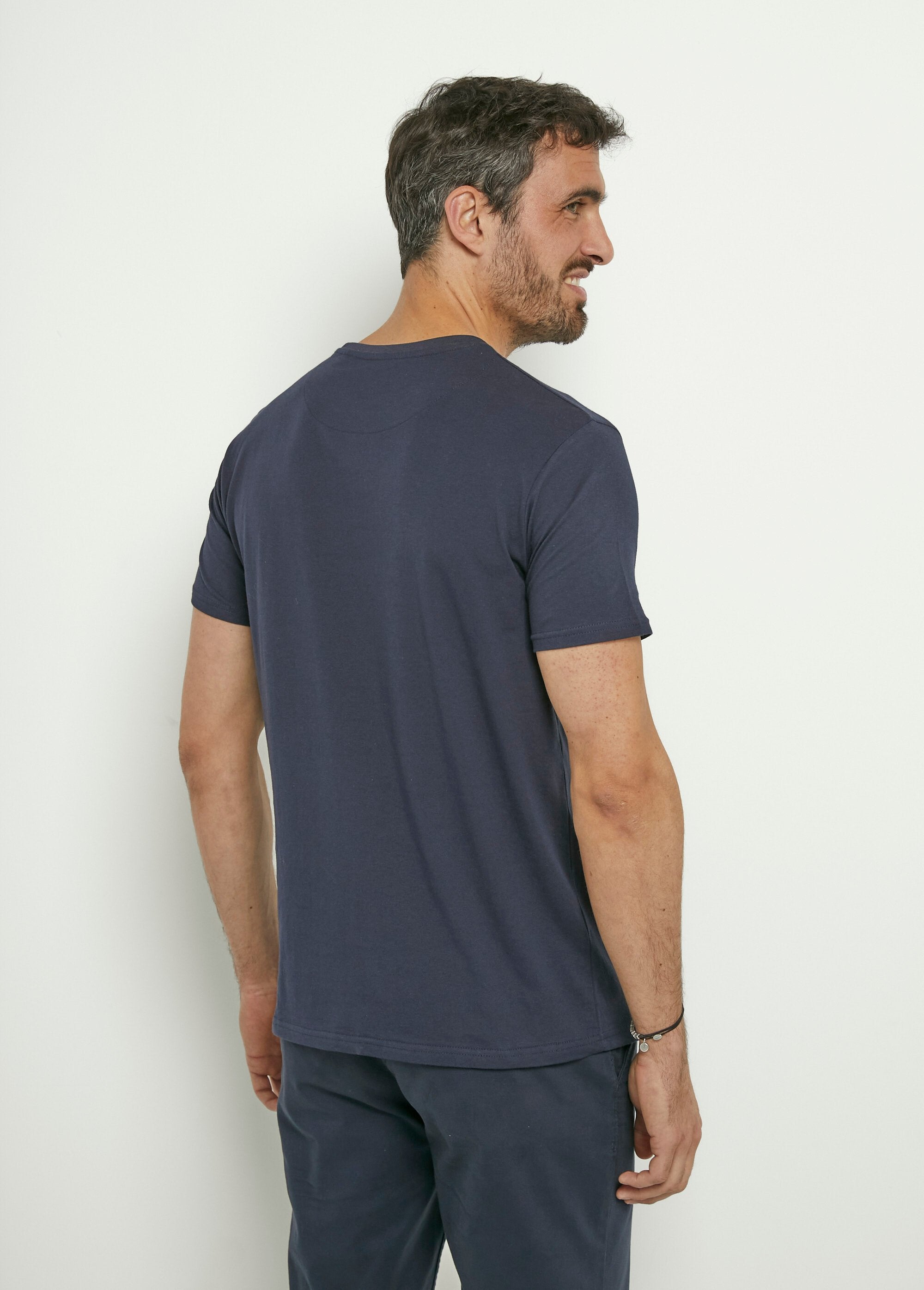 Berg-T-shirt_met_korte_mouwen_Marine_DO1_slim