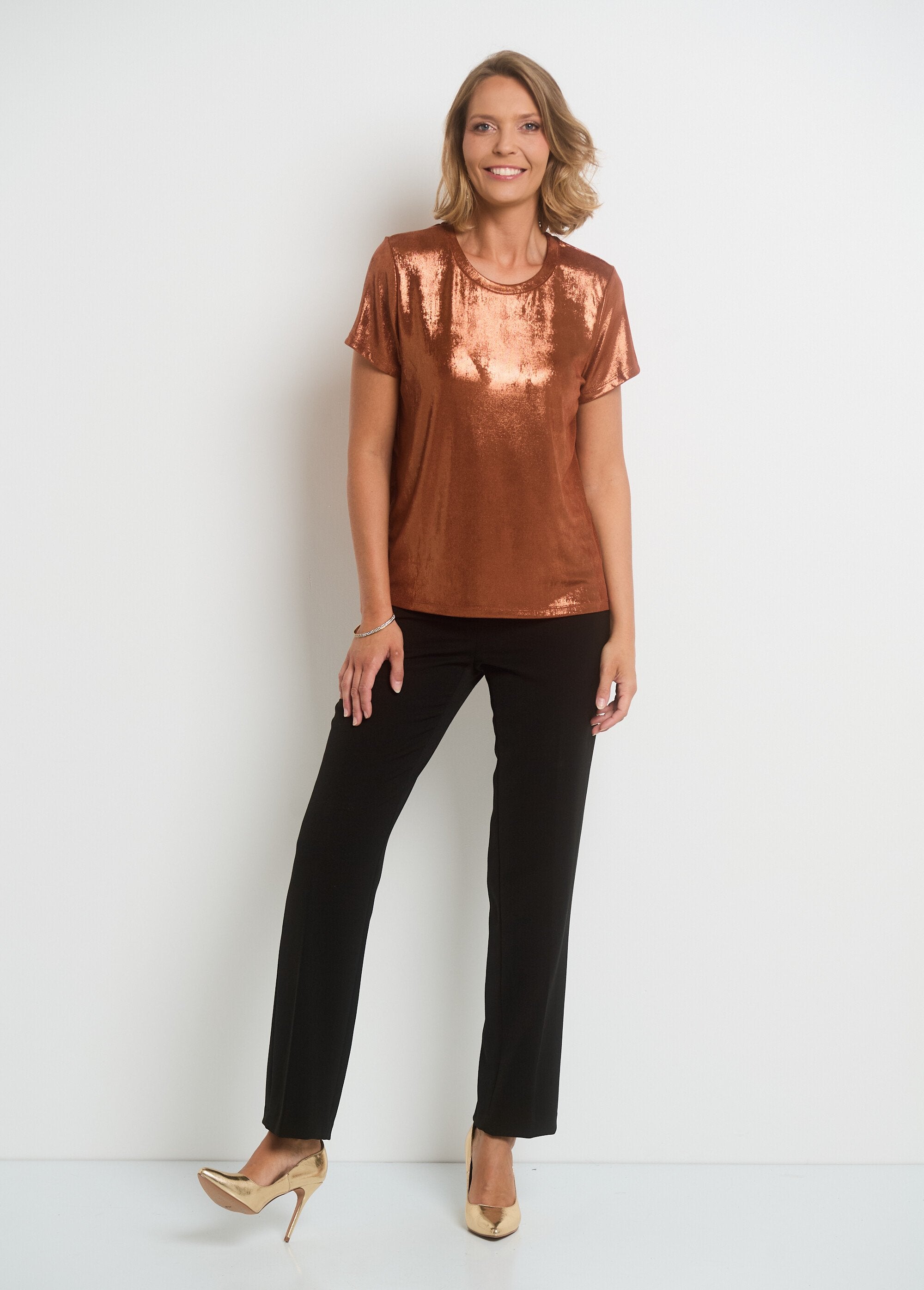 Metallic_T-shirt_met_korte_mouwen_Paprika_brillant_SF1_slim