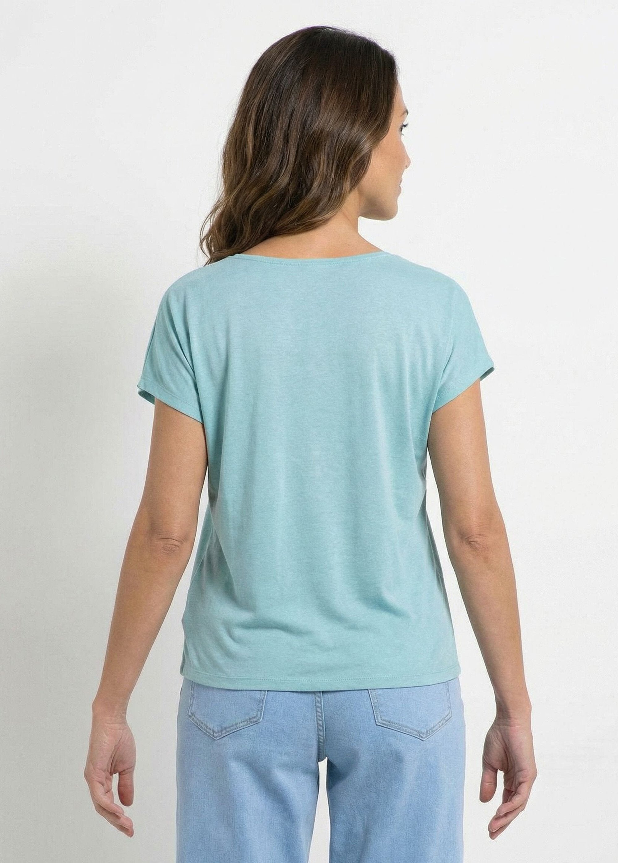 Effen_T-shirt_met_ronde_hals_en_kanten_kimonomouwen_Opaline_DO1_slim