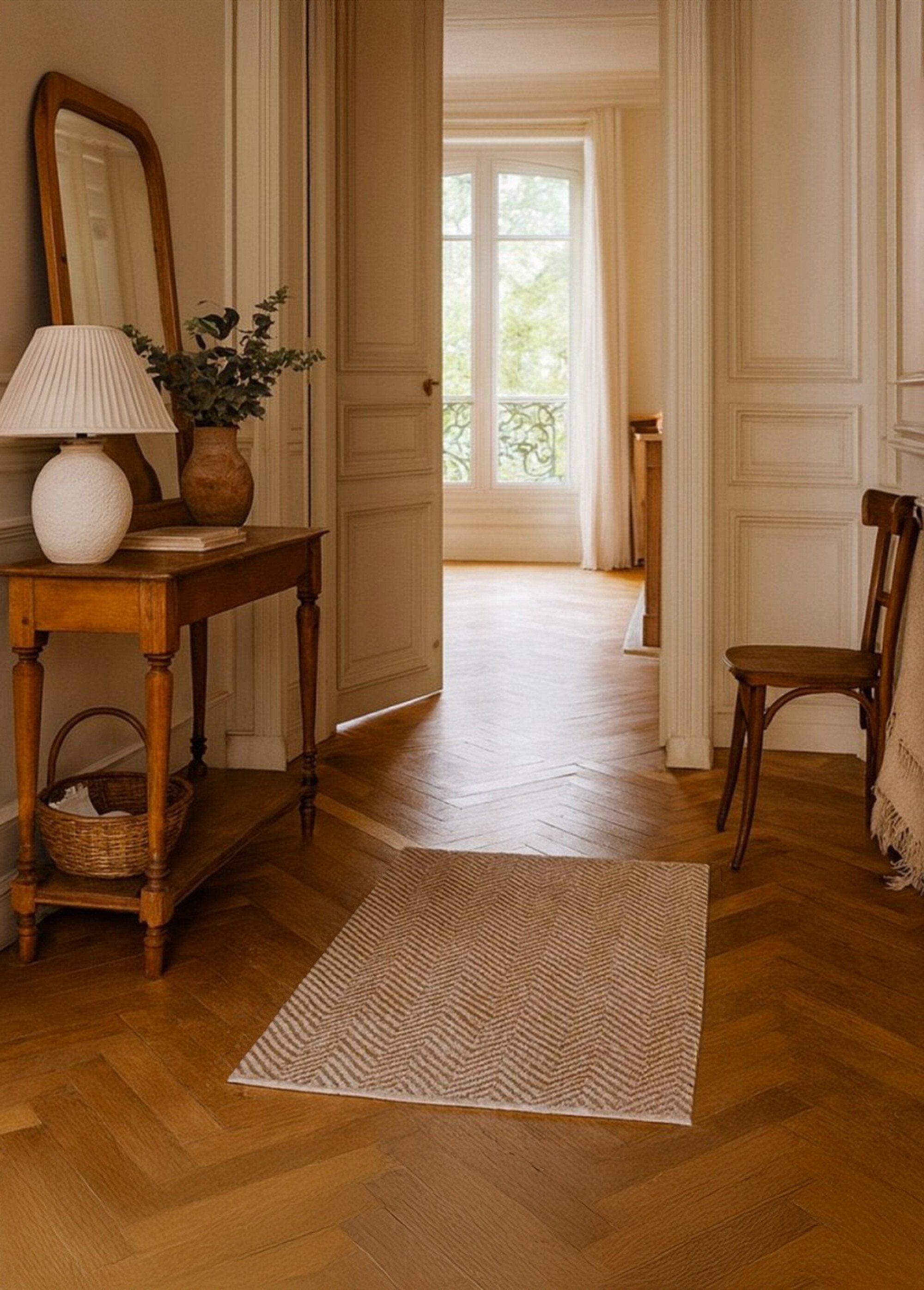 Vloerkleed_met_visgraatmotief_90x60cm_Beige_SF1_slim