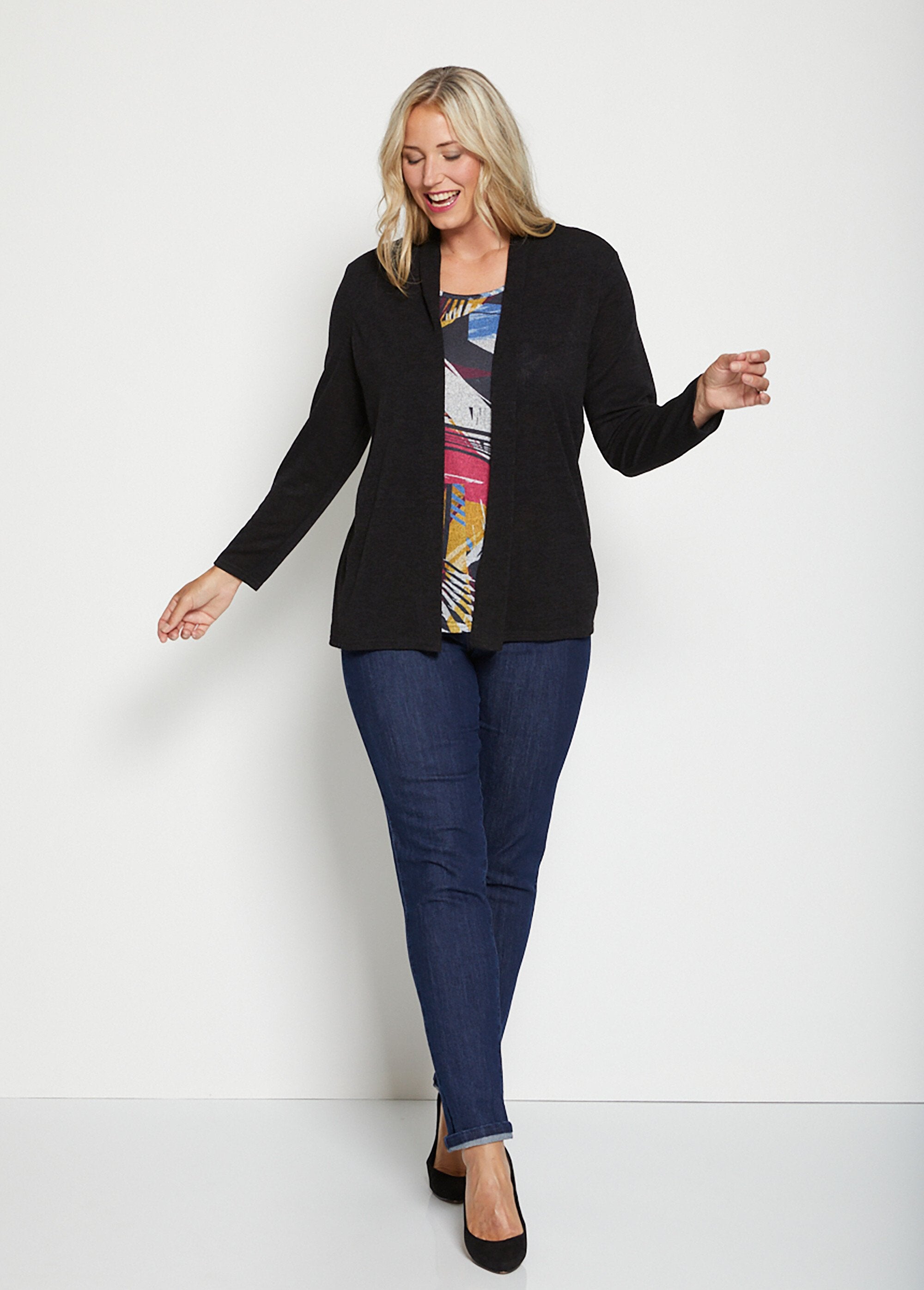 2_in_1_effect_lang_warm_gebreid_T-shirt_Gris_et_bleu_SF1_curvy