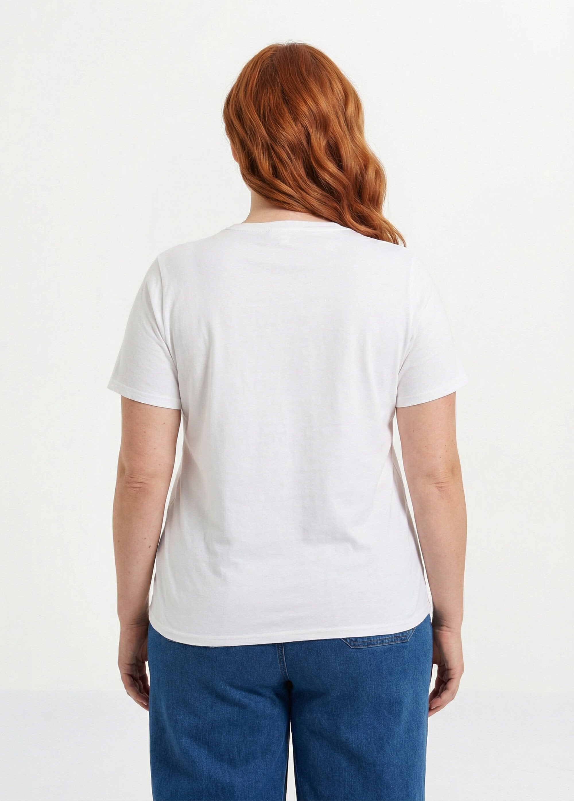 T-shirt_manches_courtes,_motif_Soleil_Blanc_imprime_DO1_curvy