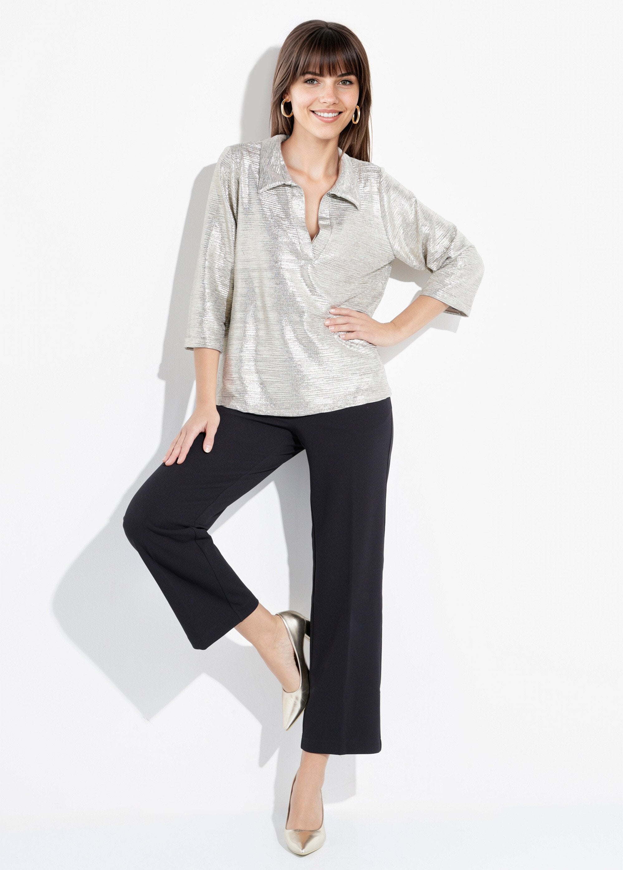 Glimmende_tuniek_met_V-halslijn_Dore_SF1_slim