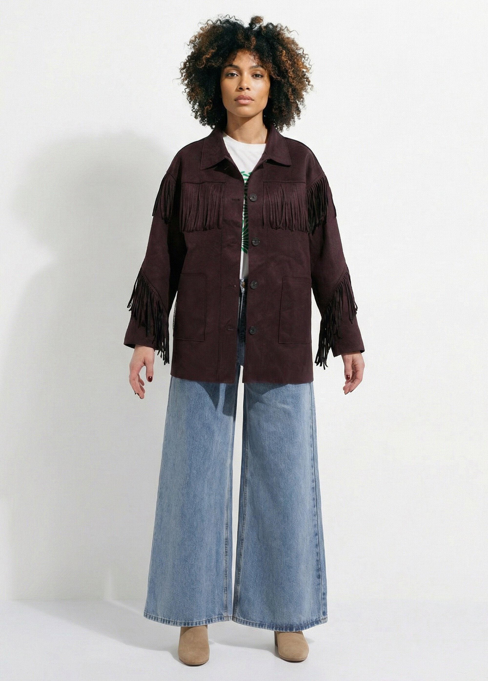 Lange_suède_jas_met_franjes_Chocolat_SF1_slim