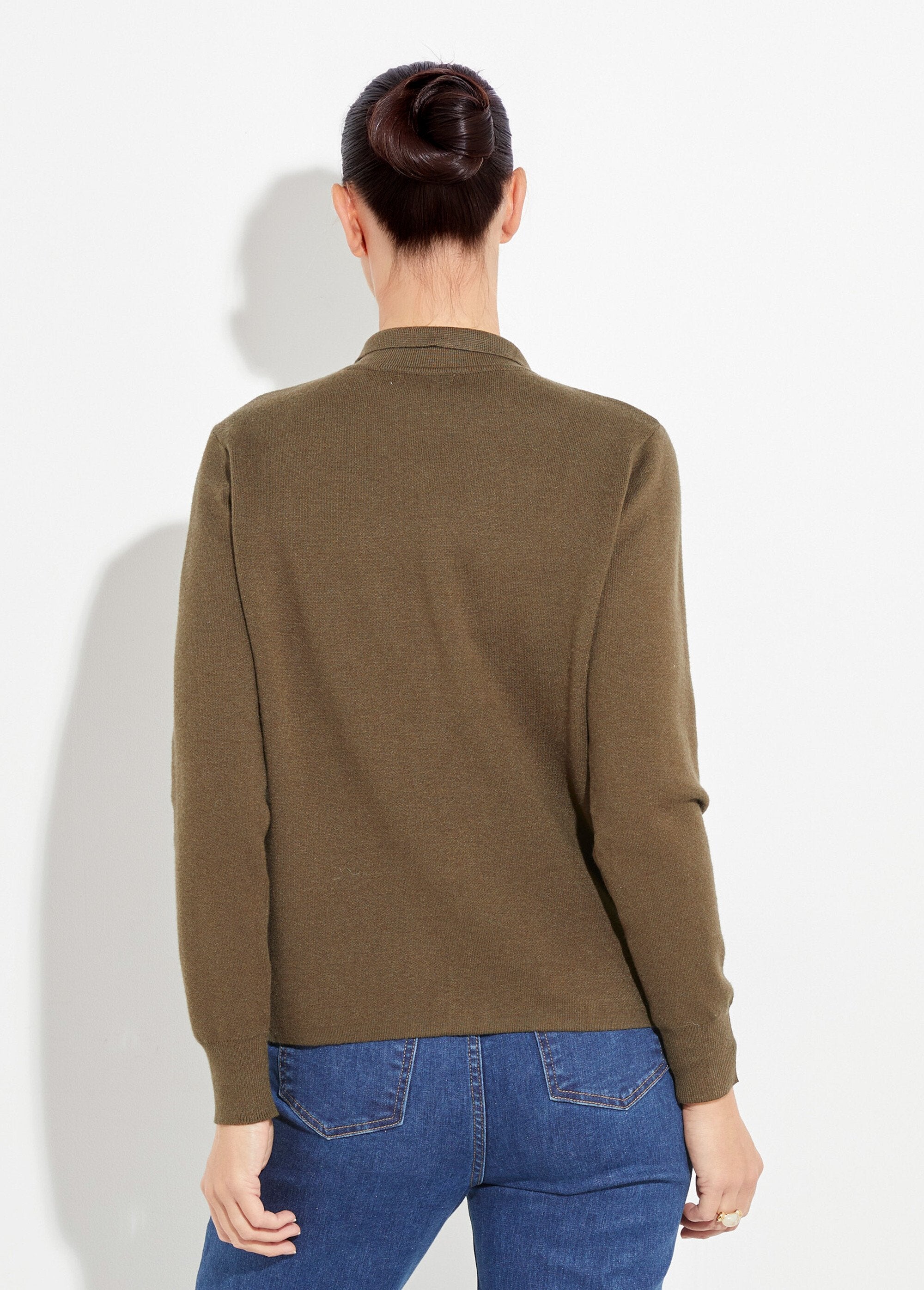 Jacquard_gebreid_jack_met_metalen_knopen_Kaki_DO1_slim