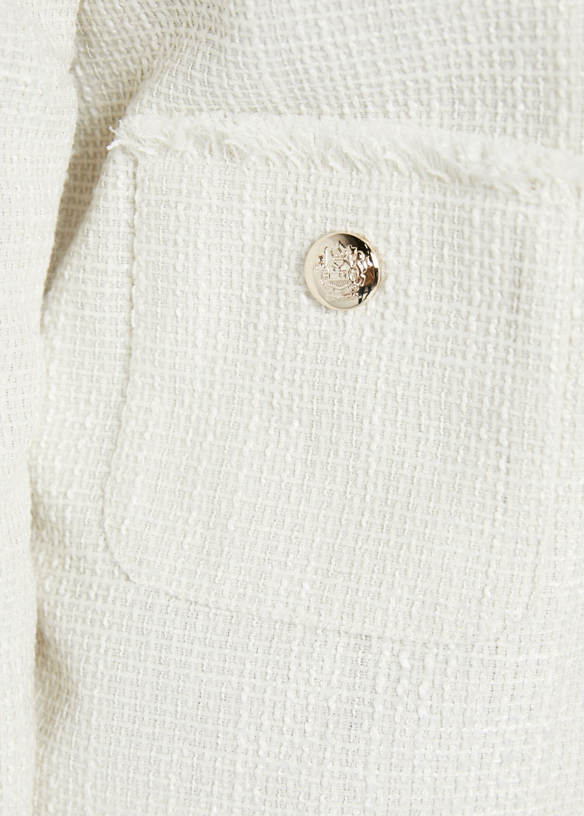 Kort_jasje_zonder_kraag_zonder_knopen_in_effen_geweven_stof_Ecru_DE4_slim