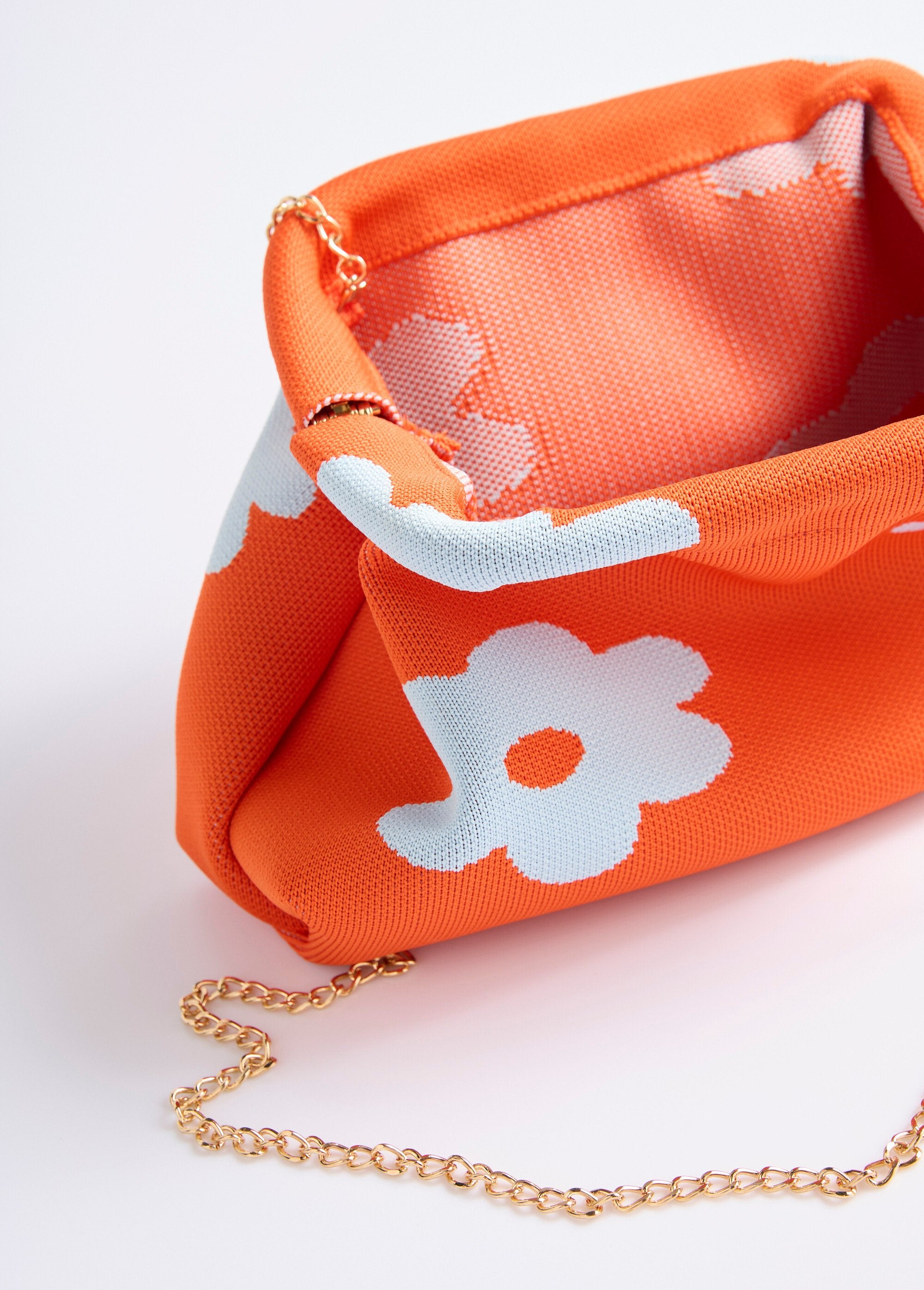 Handtas_van_mesh,_stevige_sluiting_en_ketting_Orange_et_bleu_DE1_slim