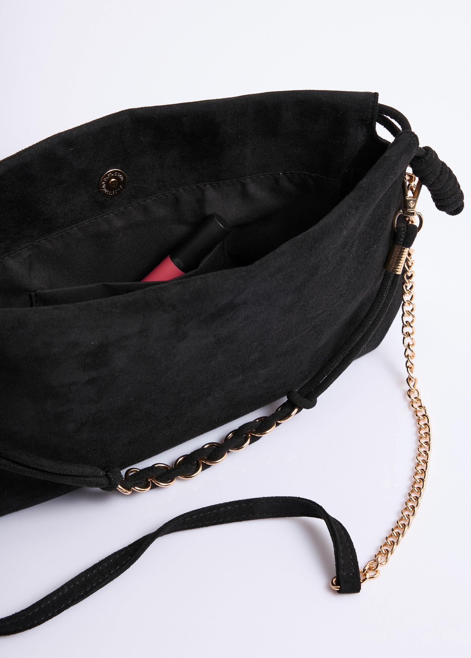 Chique_clutch_handtas_van_suède_Noir_DE2_slim
