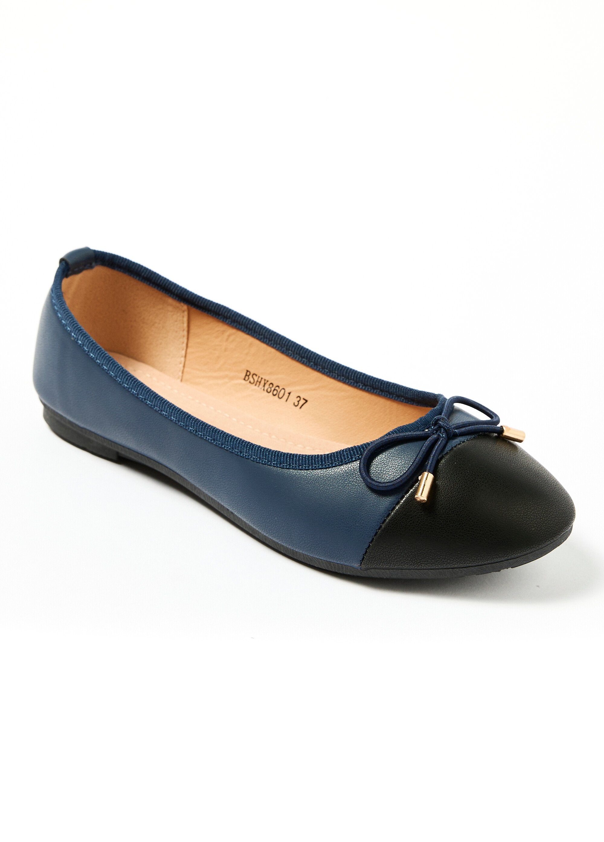 Ballerina_met_aangehechte_teen_en_strikje_Marine_FA1_slim