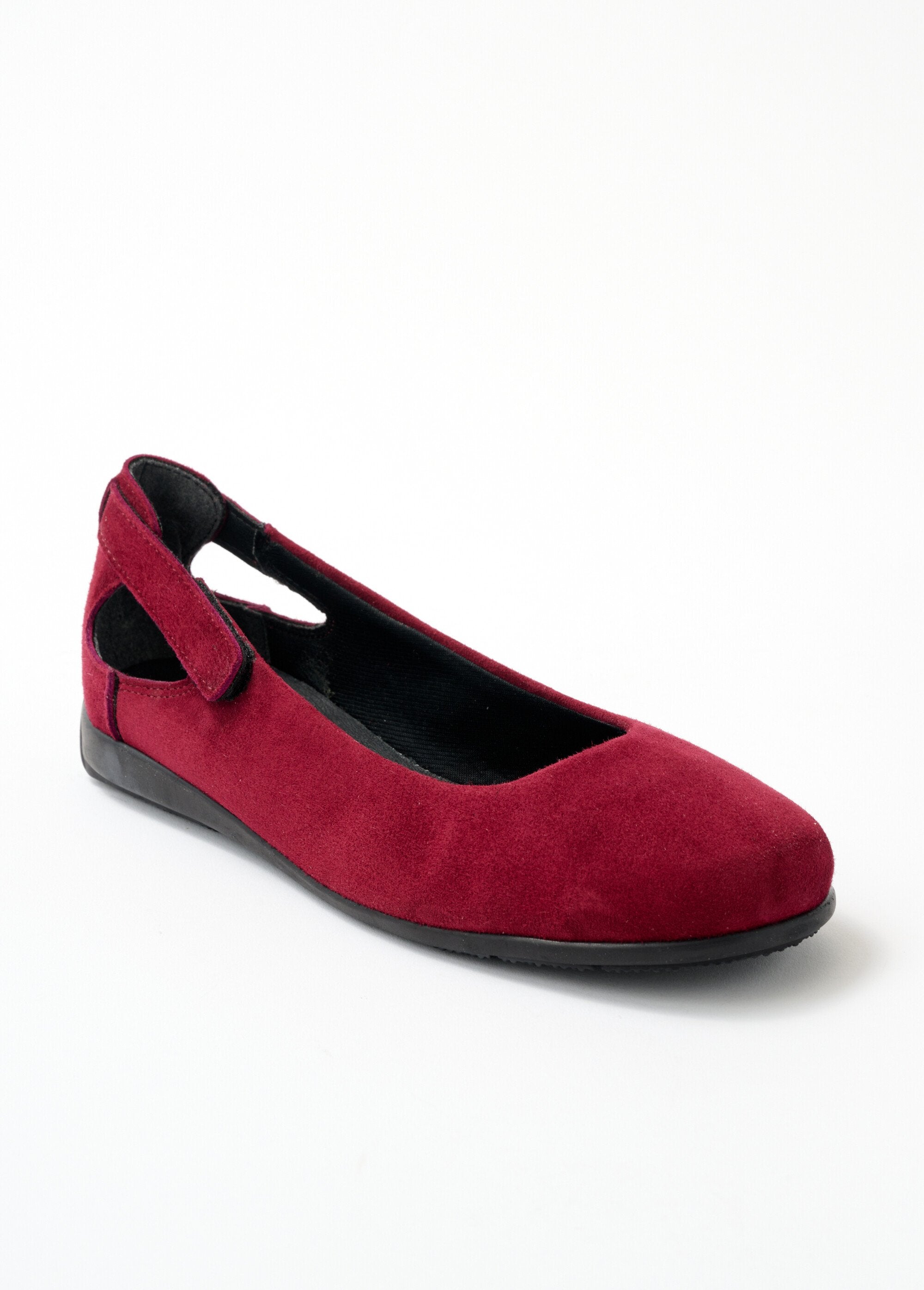 Comfort_wijde_ballerina's_van_suèdeleer_Bordeaux_FA1_slim