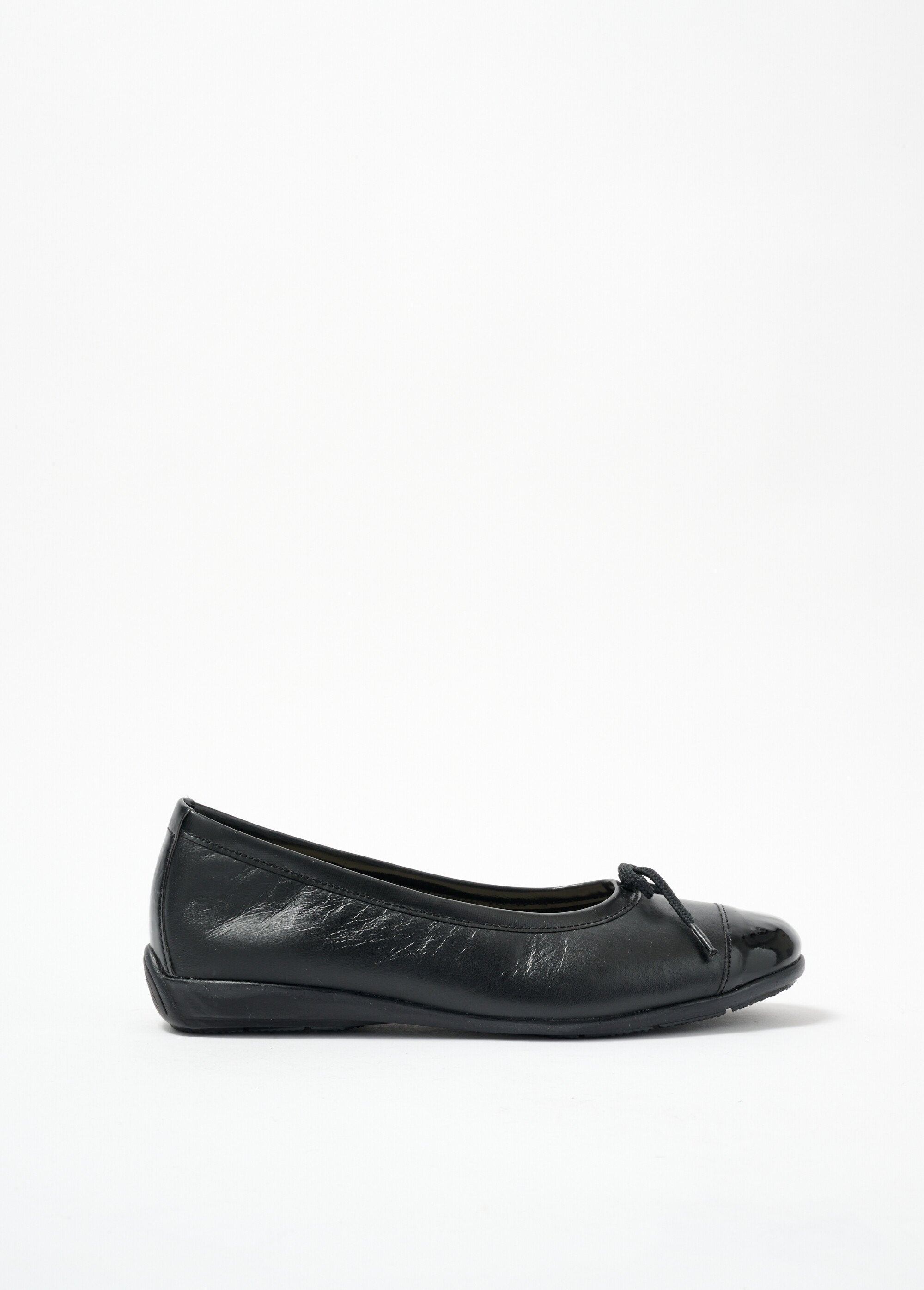 Zachte_leren_ballerina's,_comfort_wijdte_Noir_DR1_slim