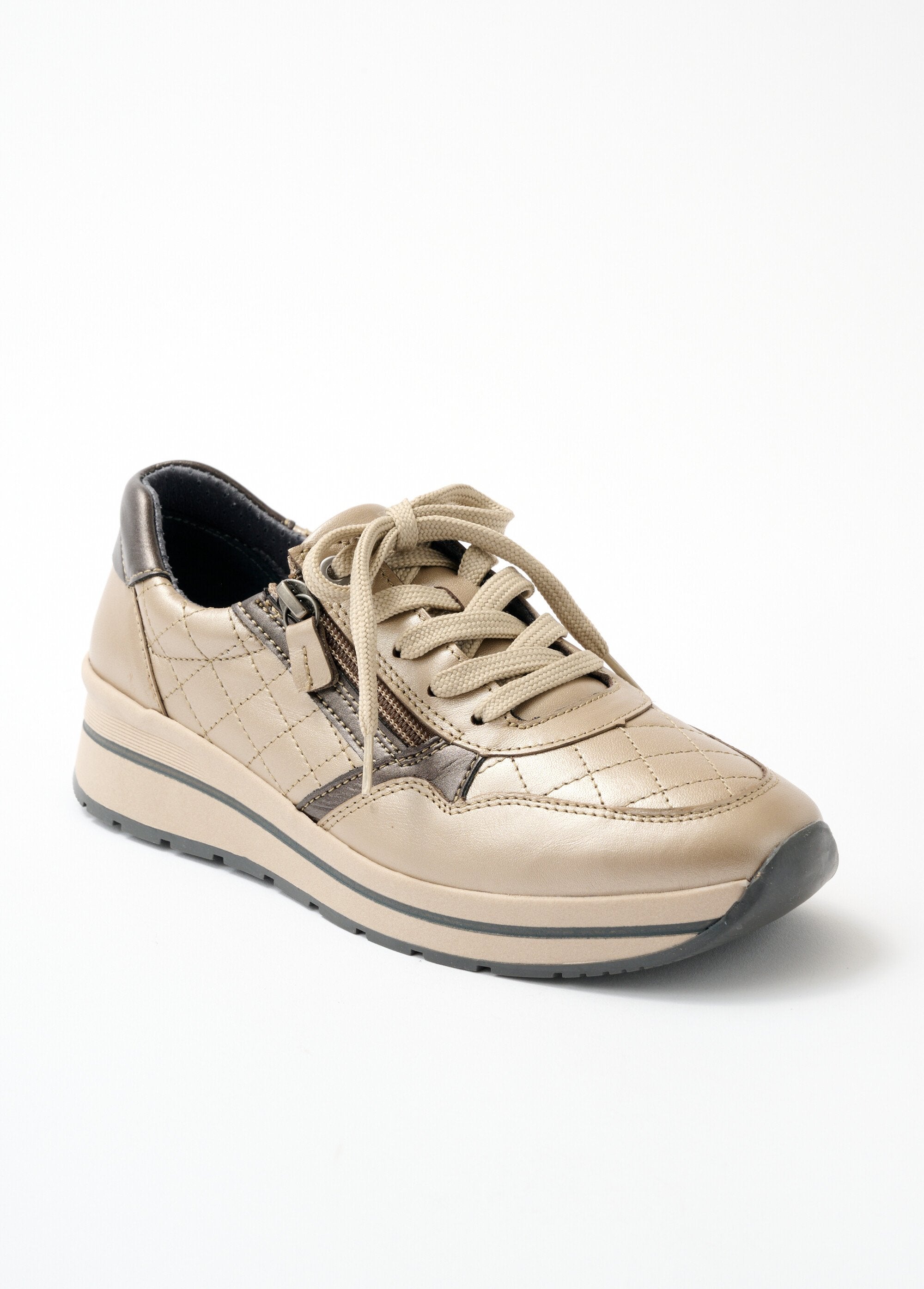 Sportschoenen_in_comfortwijdte_met_leren_ritssluiting_Iriserend_beige_FA1_slim