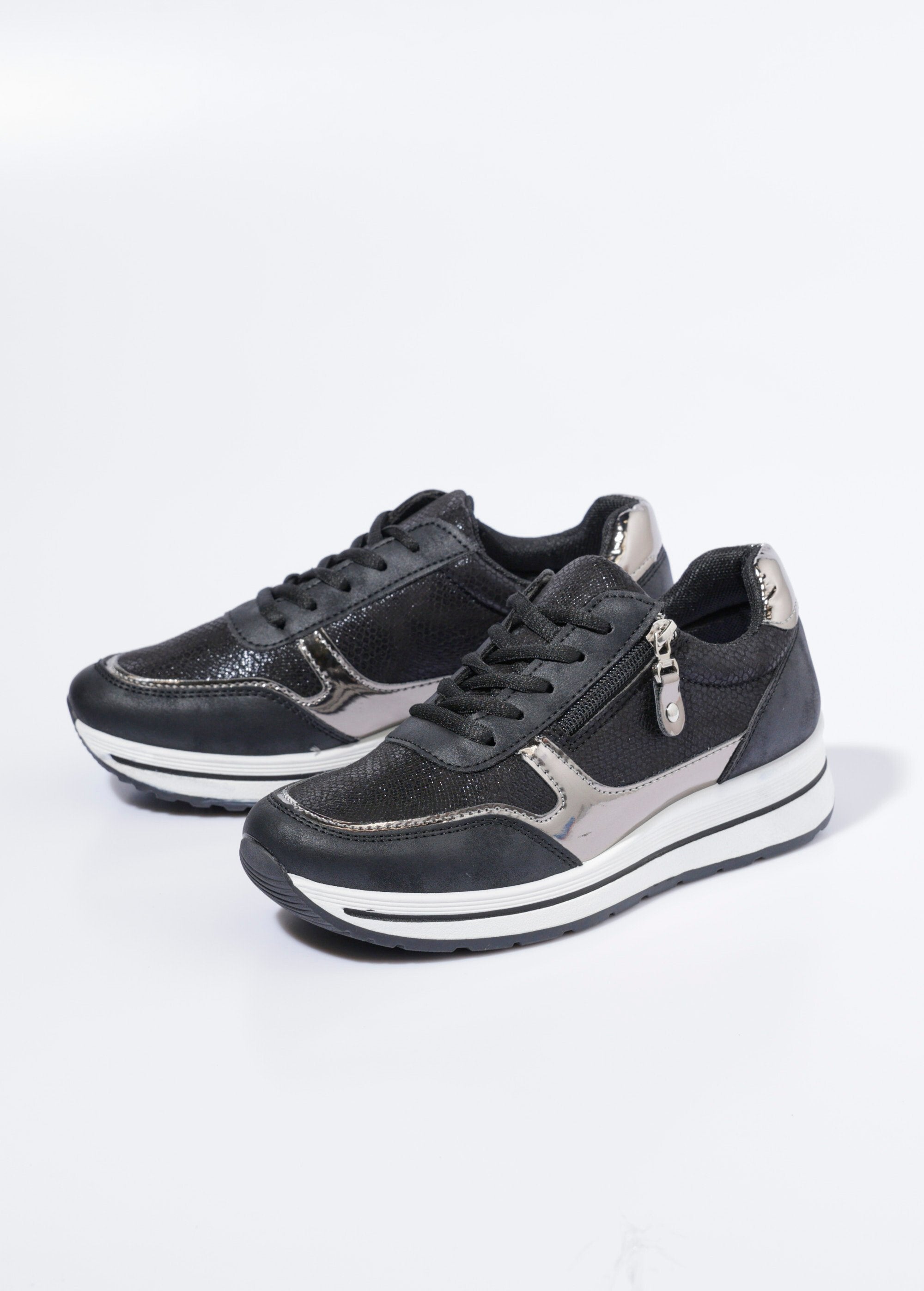 Sportschoenen_van_verschillende_materialen_met_veters_en_ritssluiting_Noir_DE1_slim