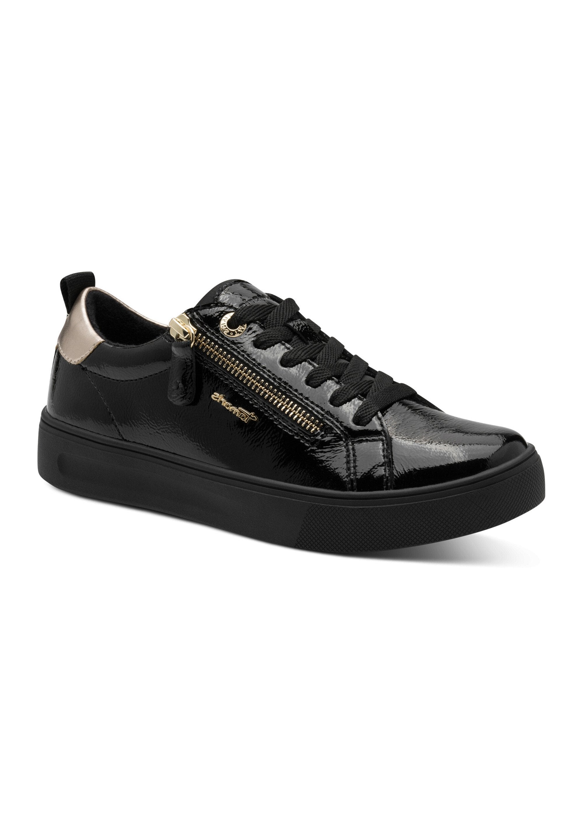 Sportschoenen_met_dikke_zolen,_rits_en_veters_Vernis_noir_FA1_slim