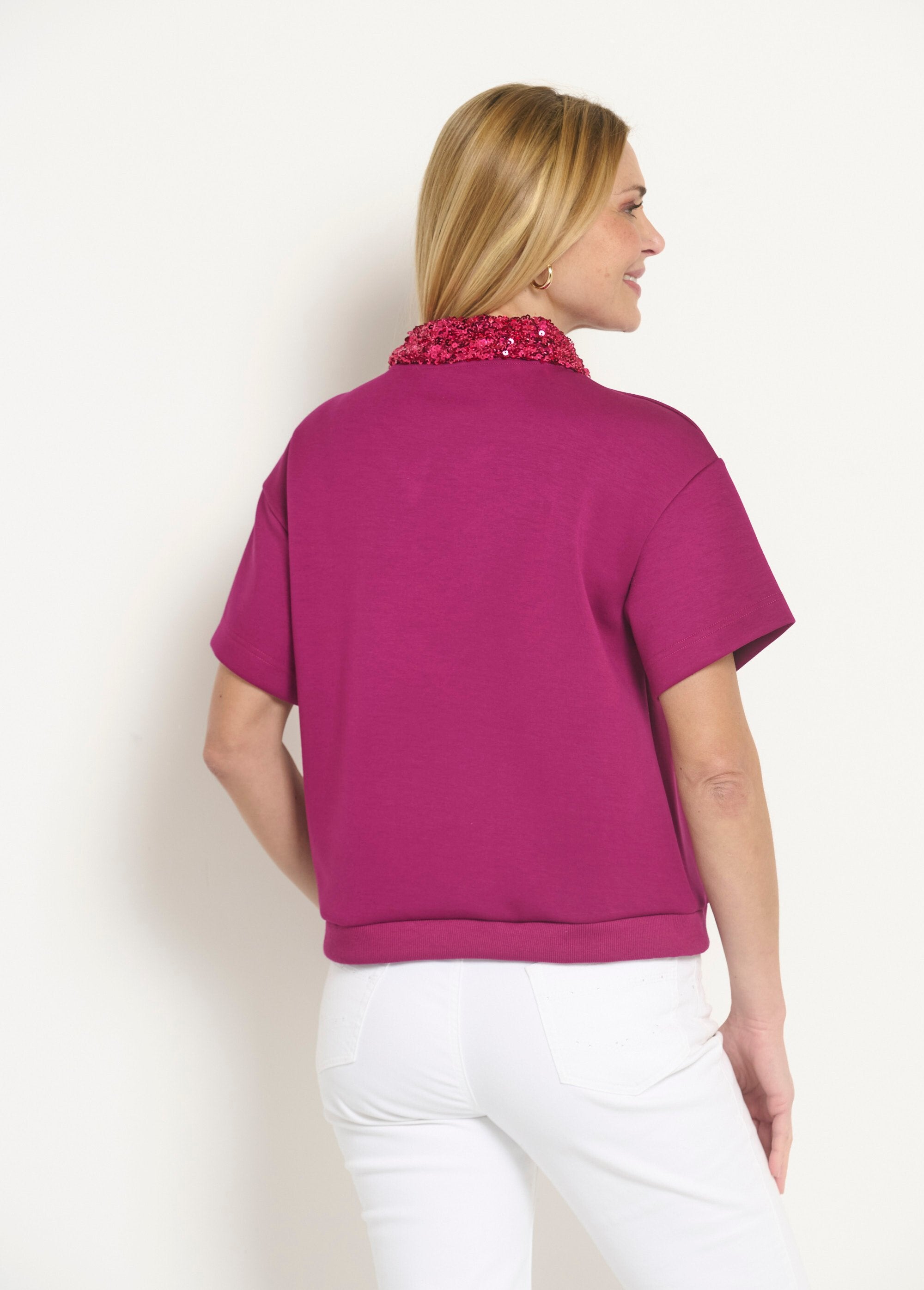 blouse_met_paillettenkraag_en_korte_mouwen_Framboise_DO1_slim