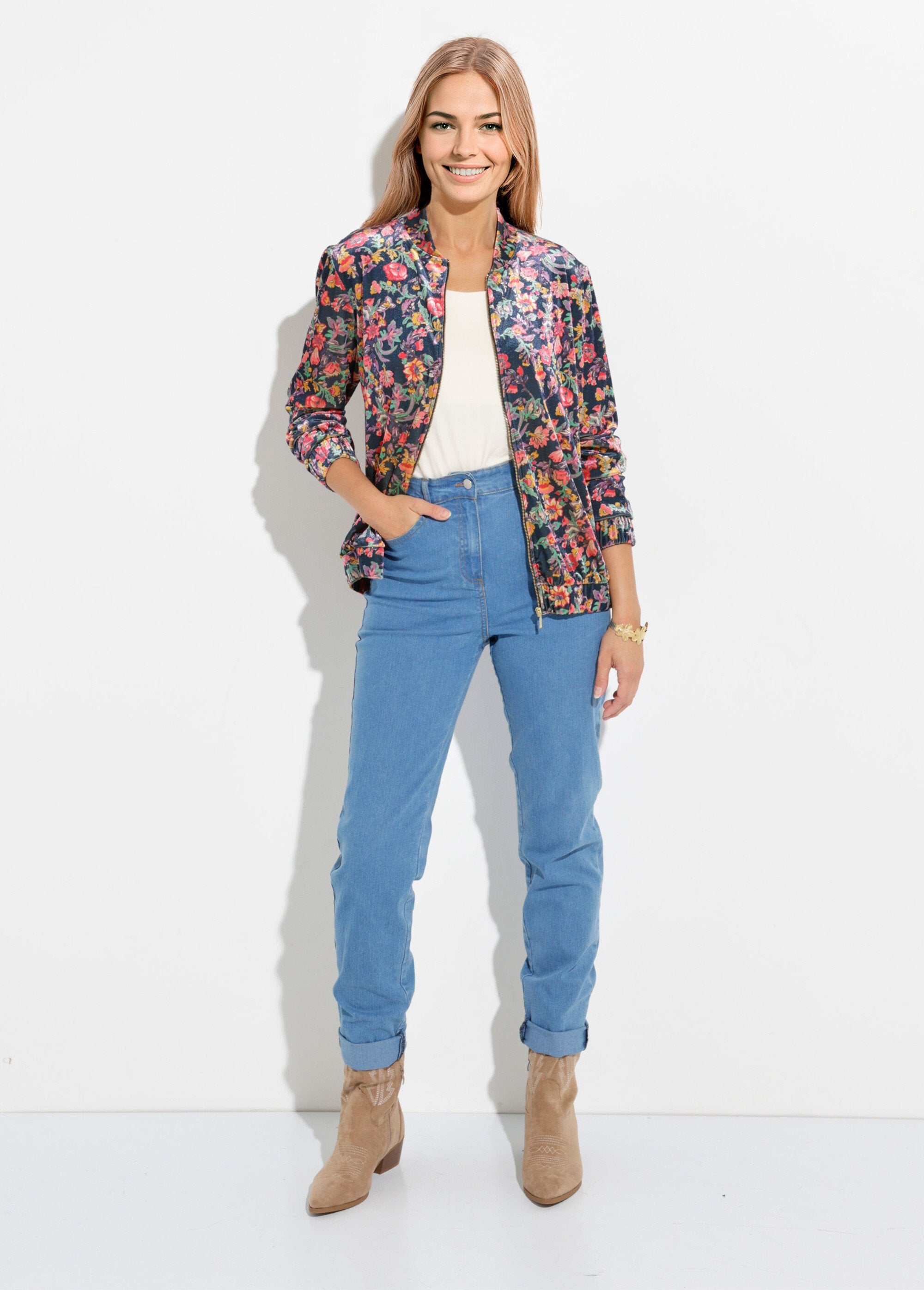 Fluwelen_bomberjack_met_rits_Marine_et_rose_SF1_slim