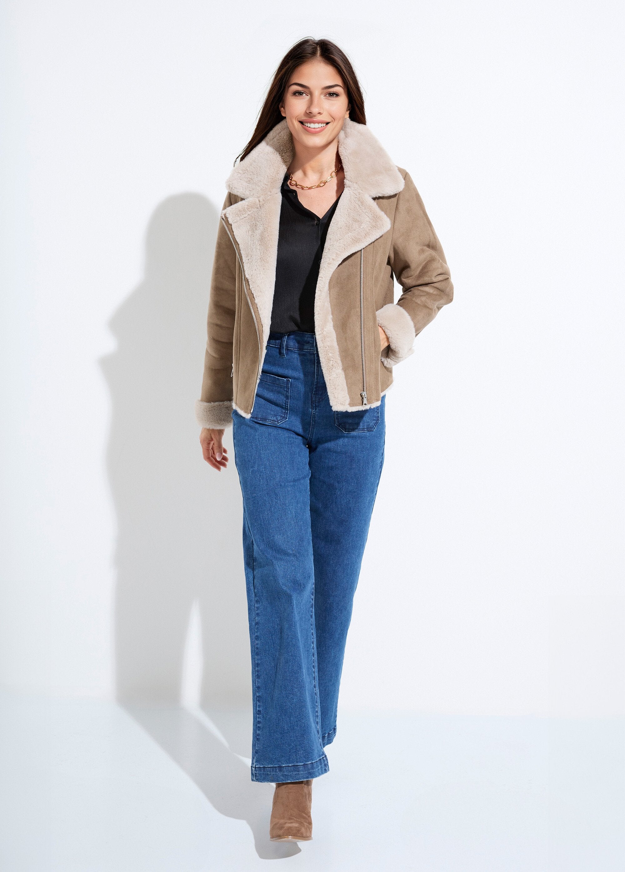 Jas_met_rits_in_een_wollige_look_Taupe_SF1_slim
