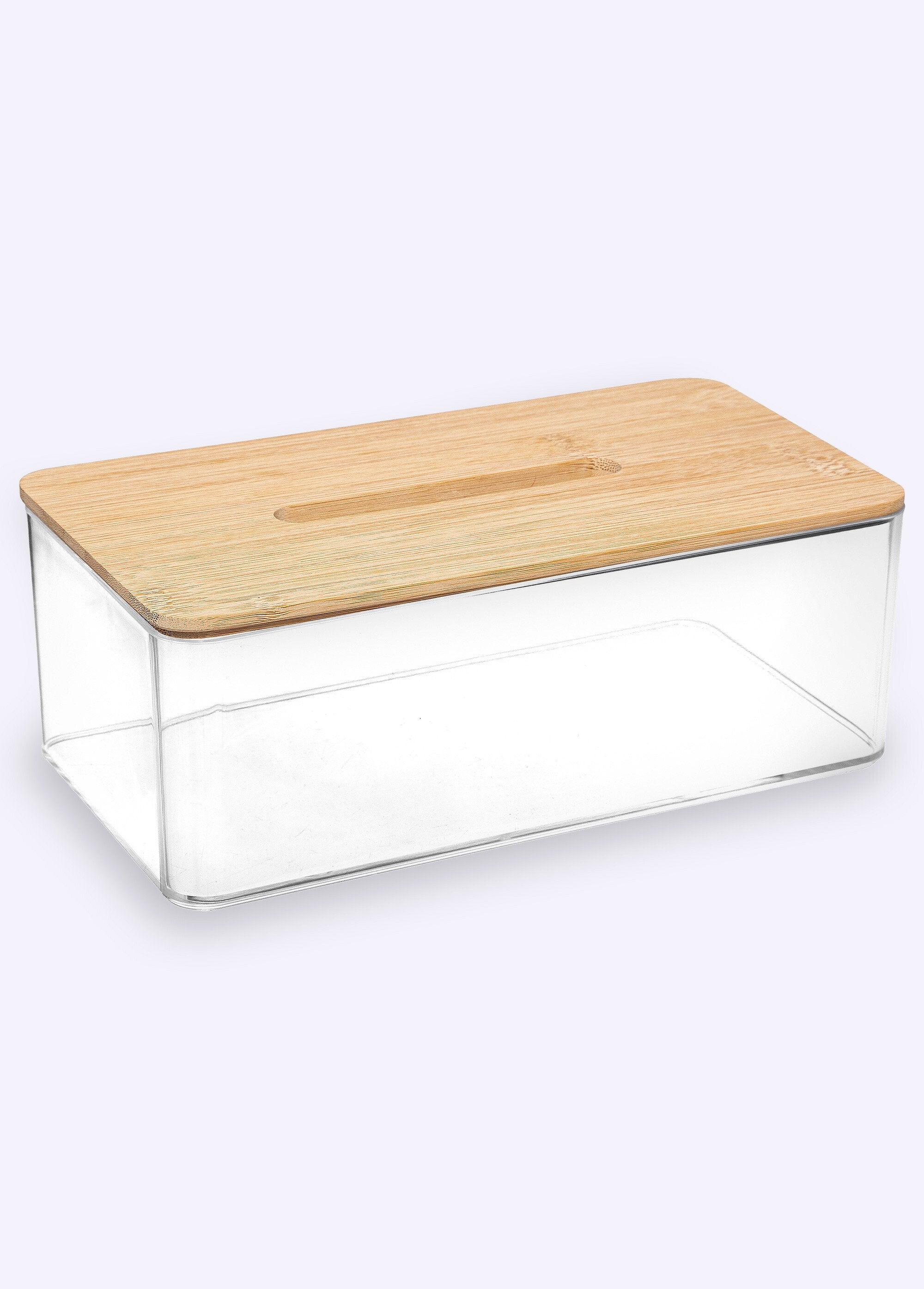 Tissue_box_met_bamboe_deksel_Transparent_et_bambou_FA1_slim