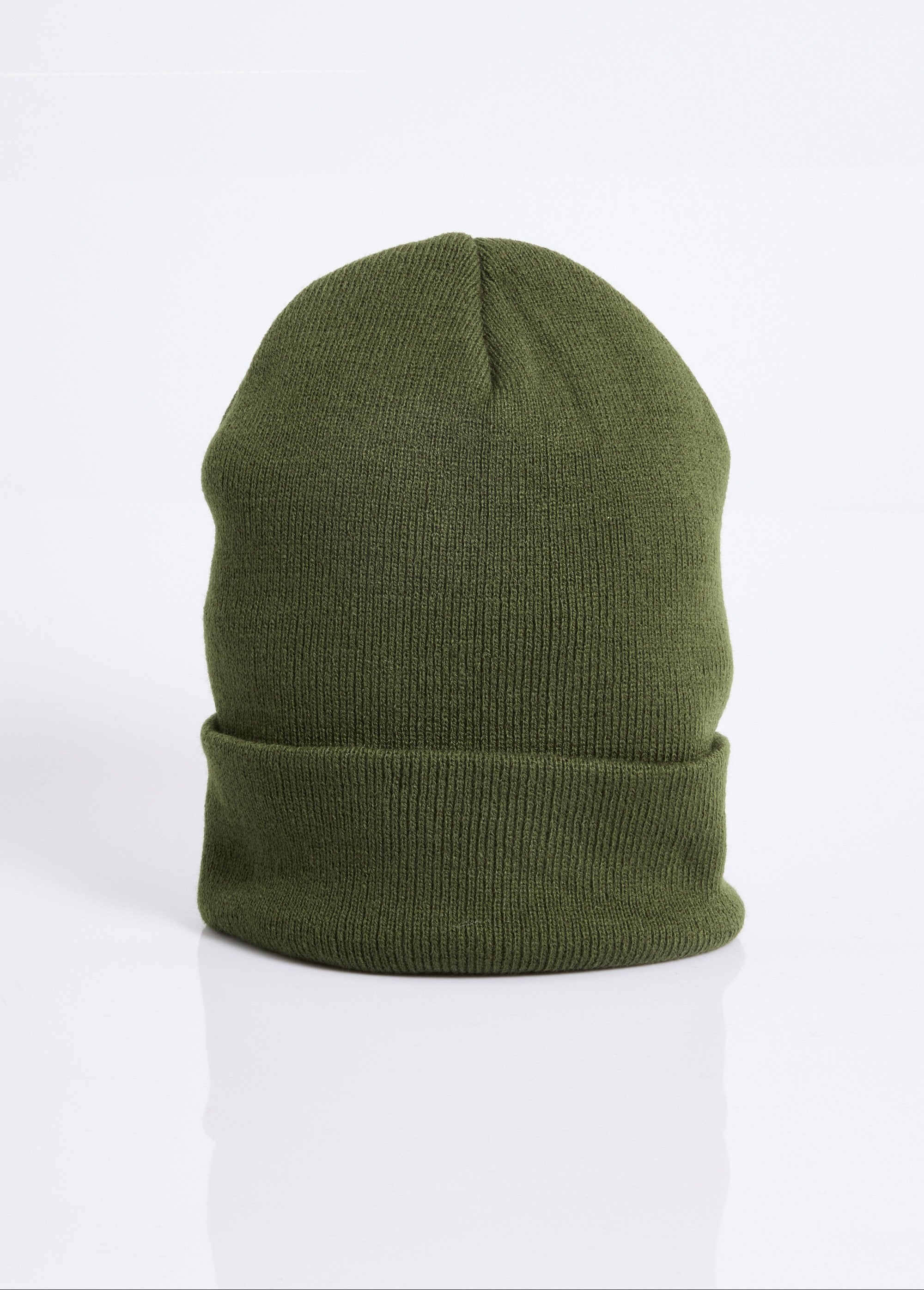 Bonnet_en_maille_fines_cotes_à_revers_Kaki_FA1_slim