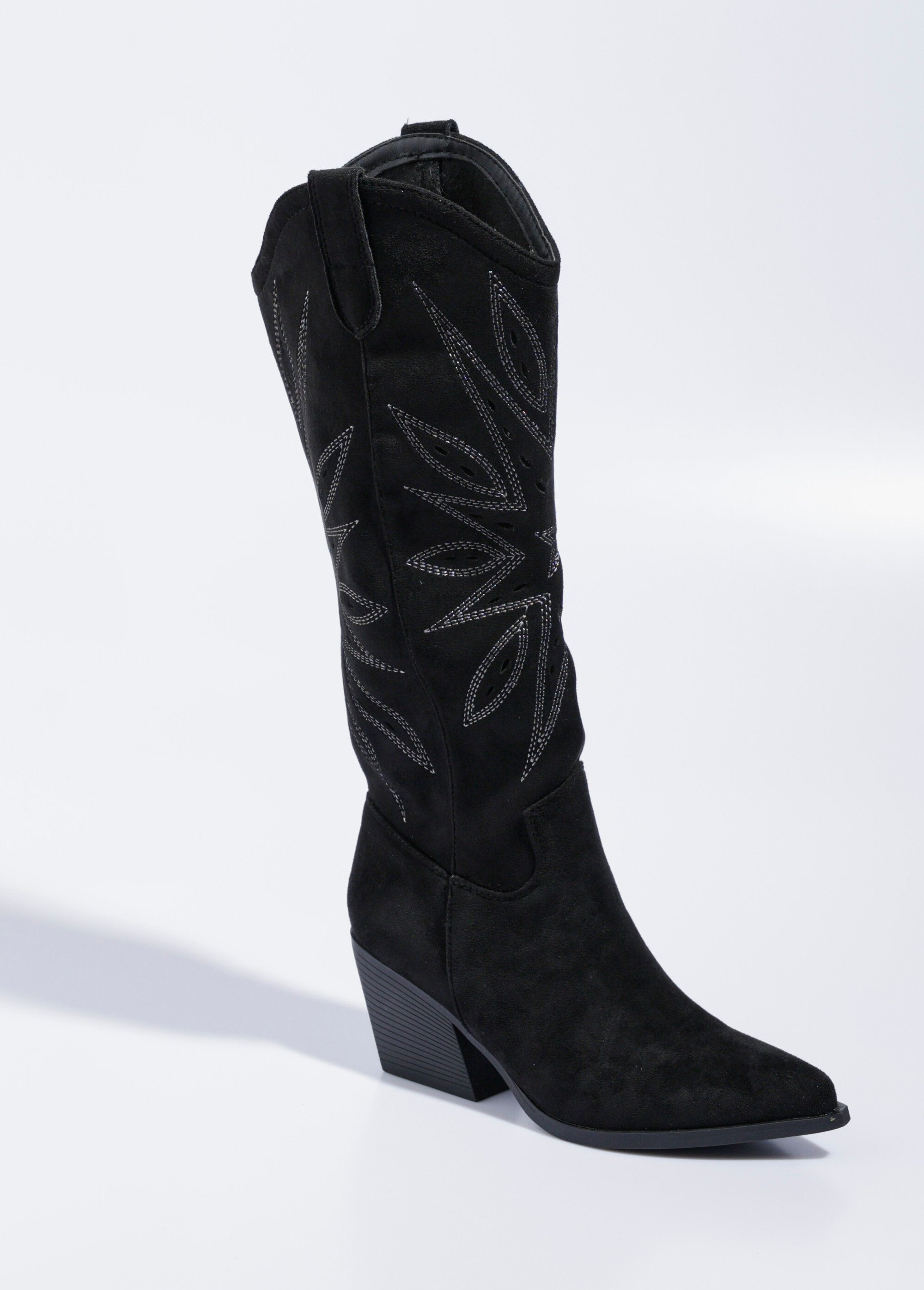Bottes_brodées_western_à_talon_biseauté_Noir_FA1_slim
